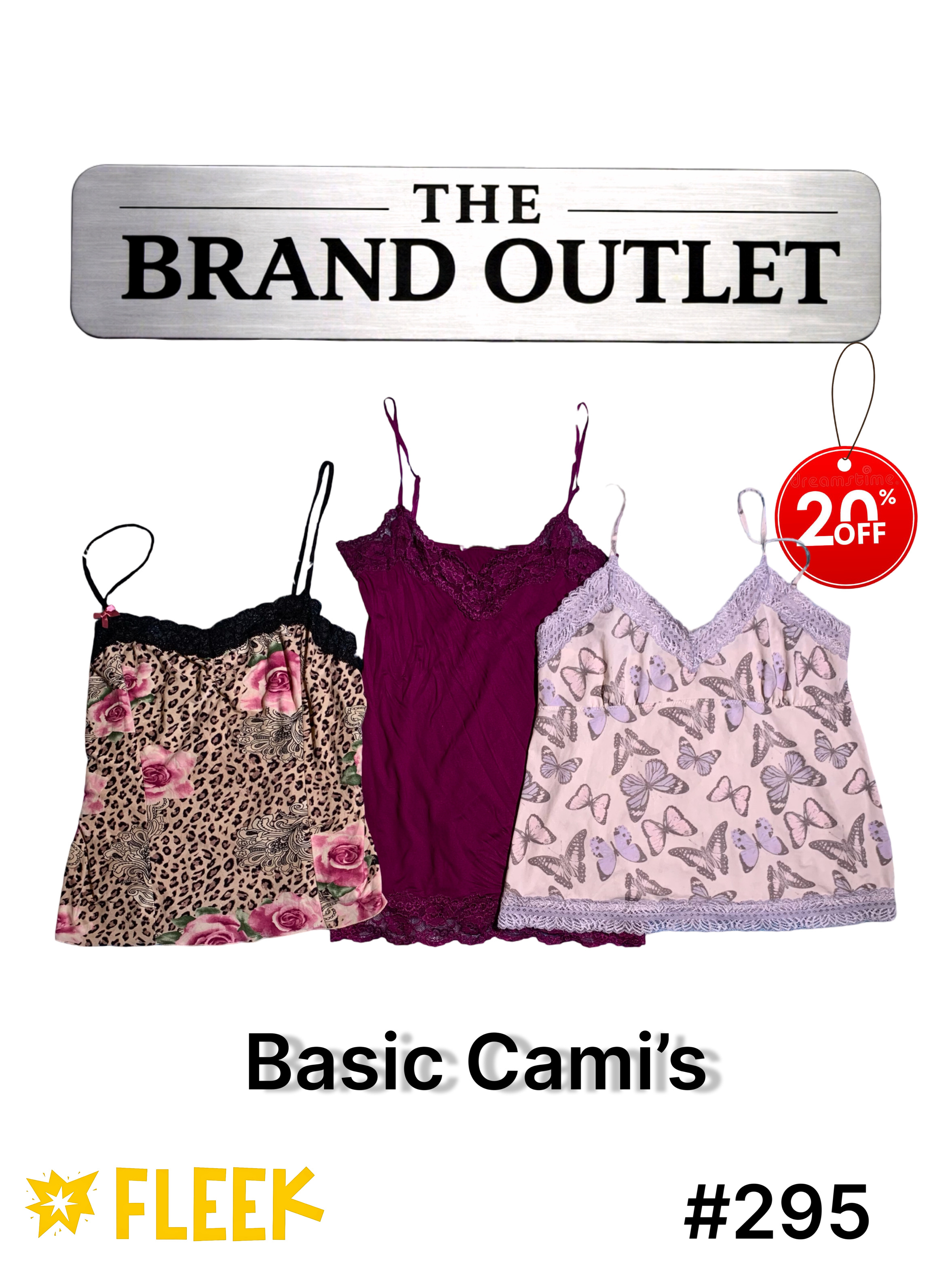 Basic Cami’s     #295
