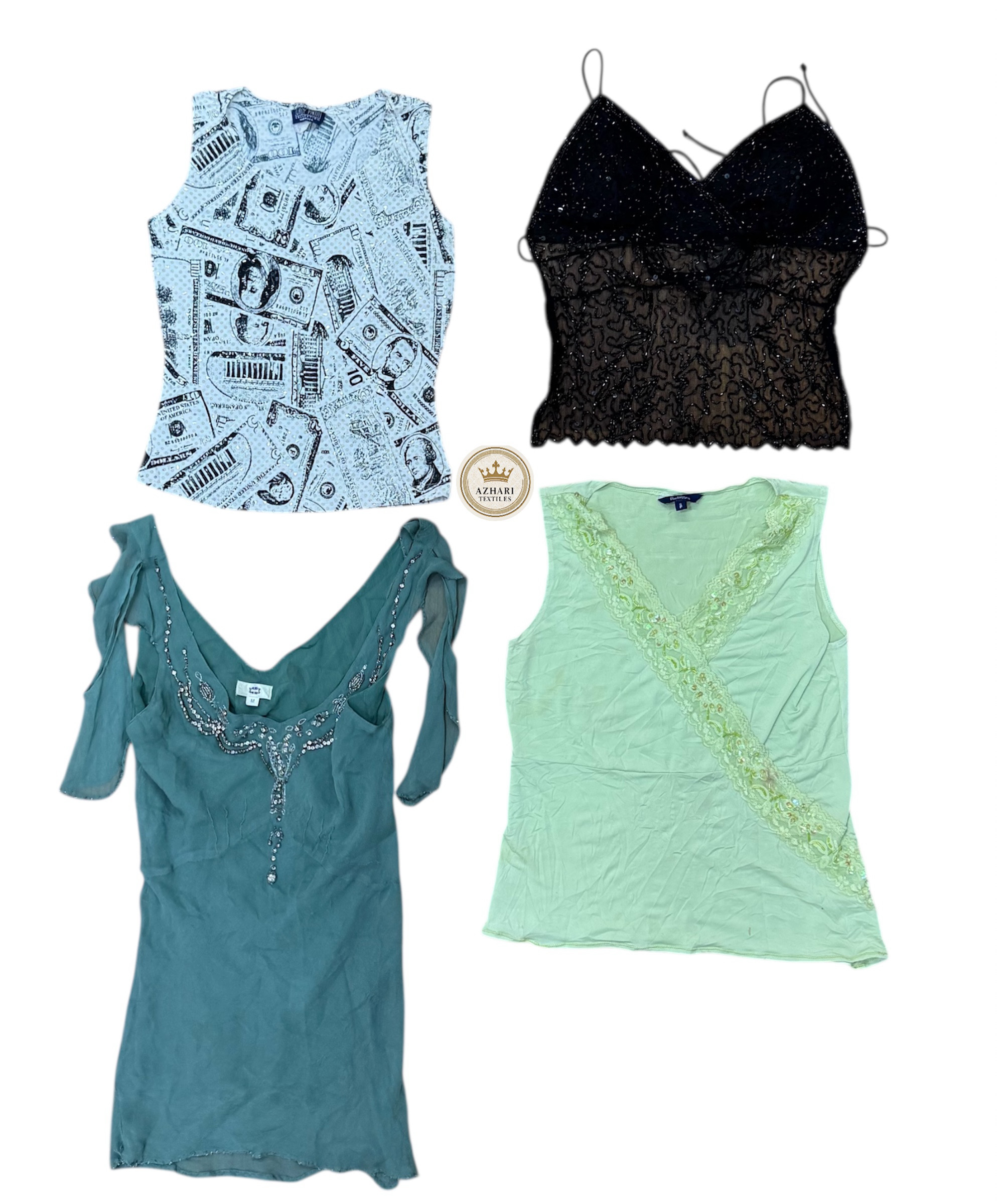 Y2K cute Bedded Tops