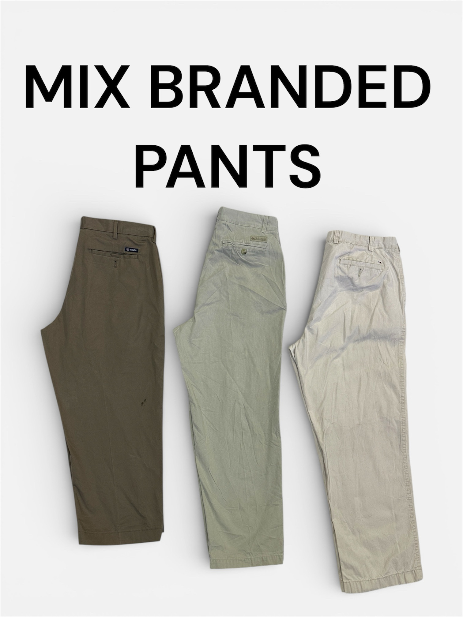 Mix branded pants