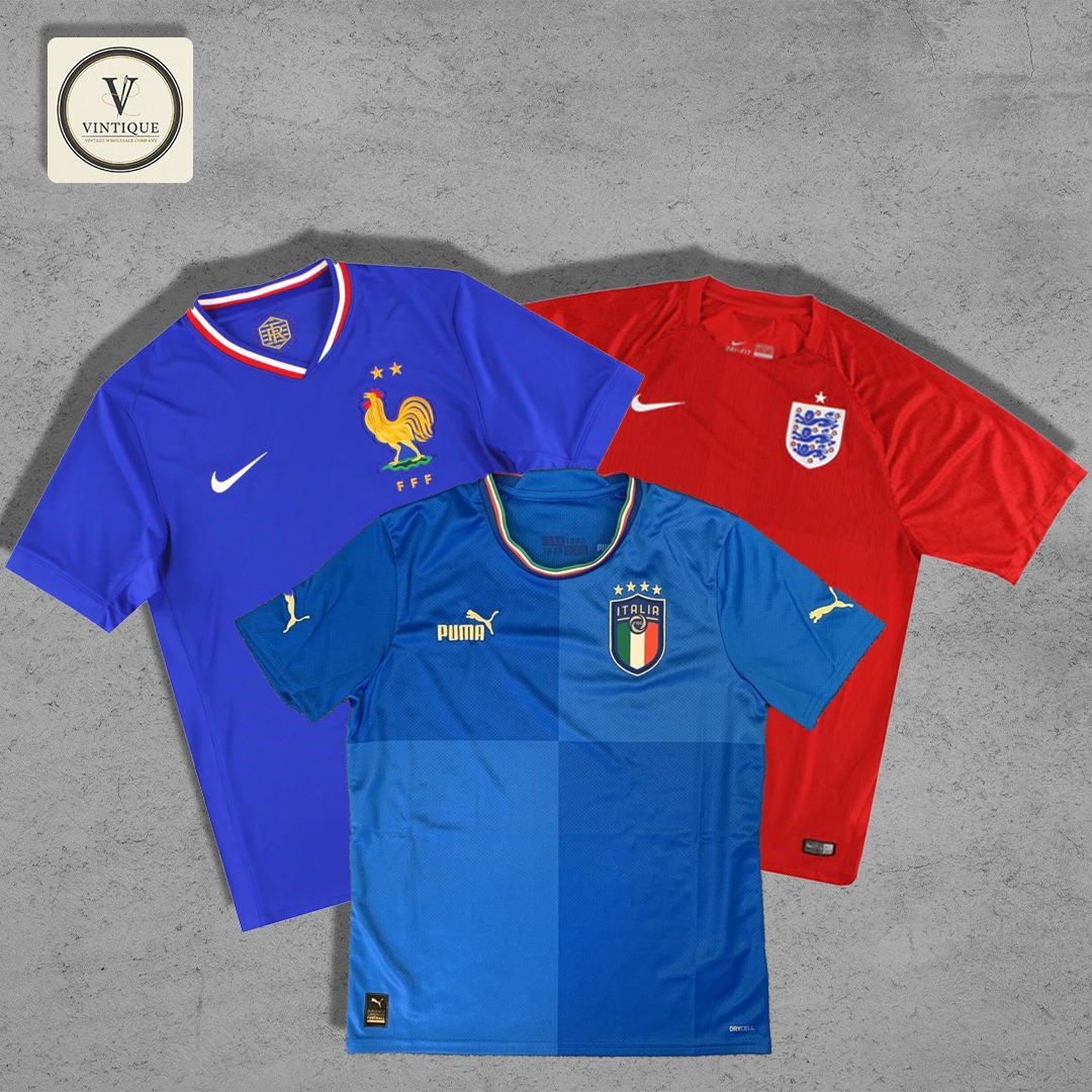 ビンテージフットボールTシャツ # 040225