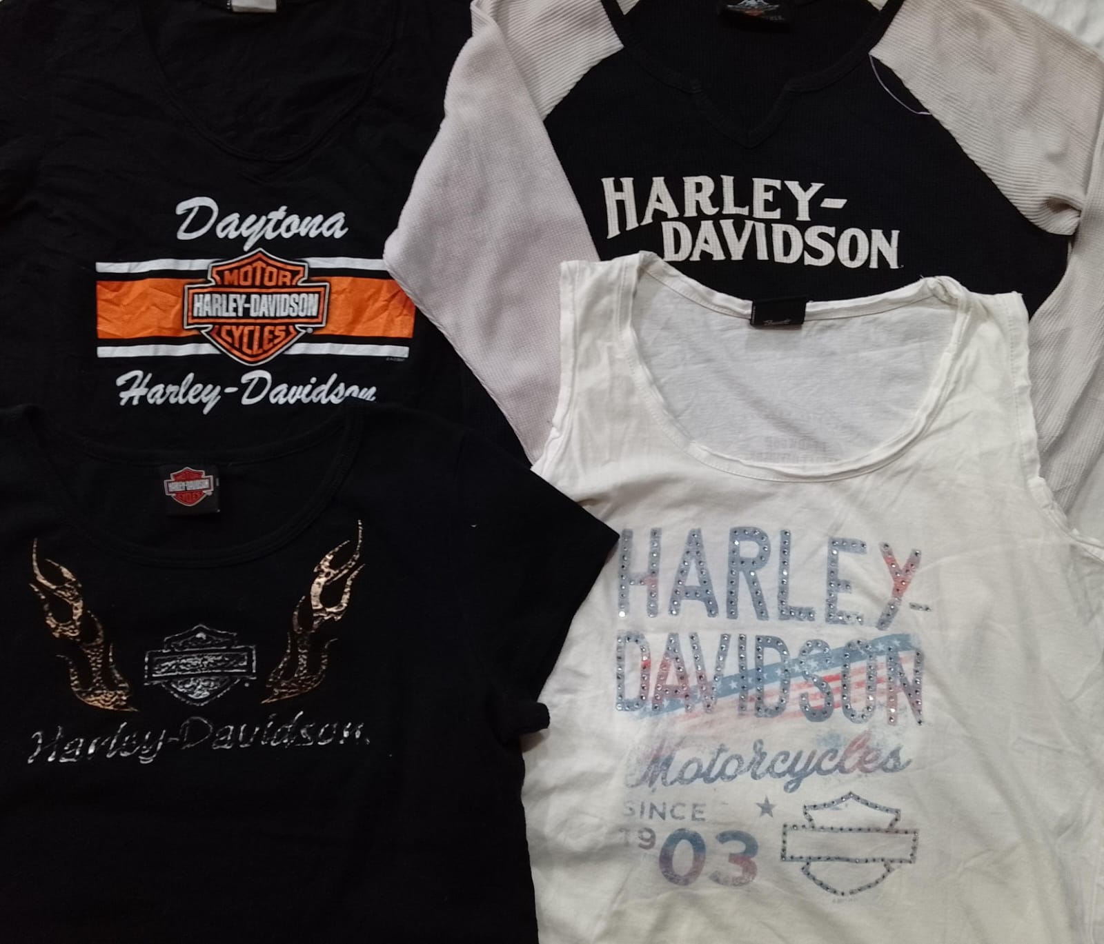 CR6357 Harley-Davidson Camisetas para Bebês