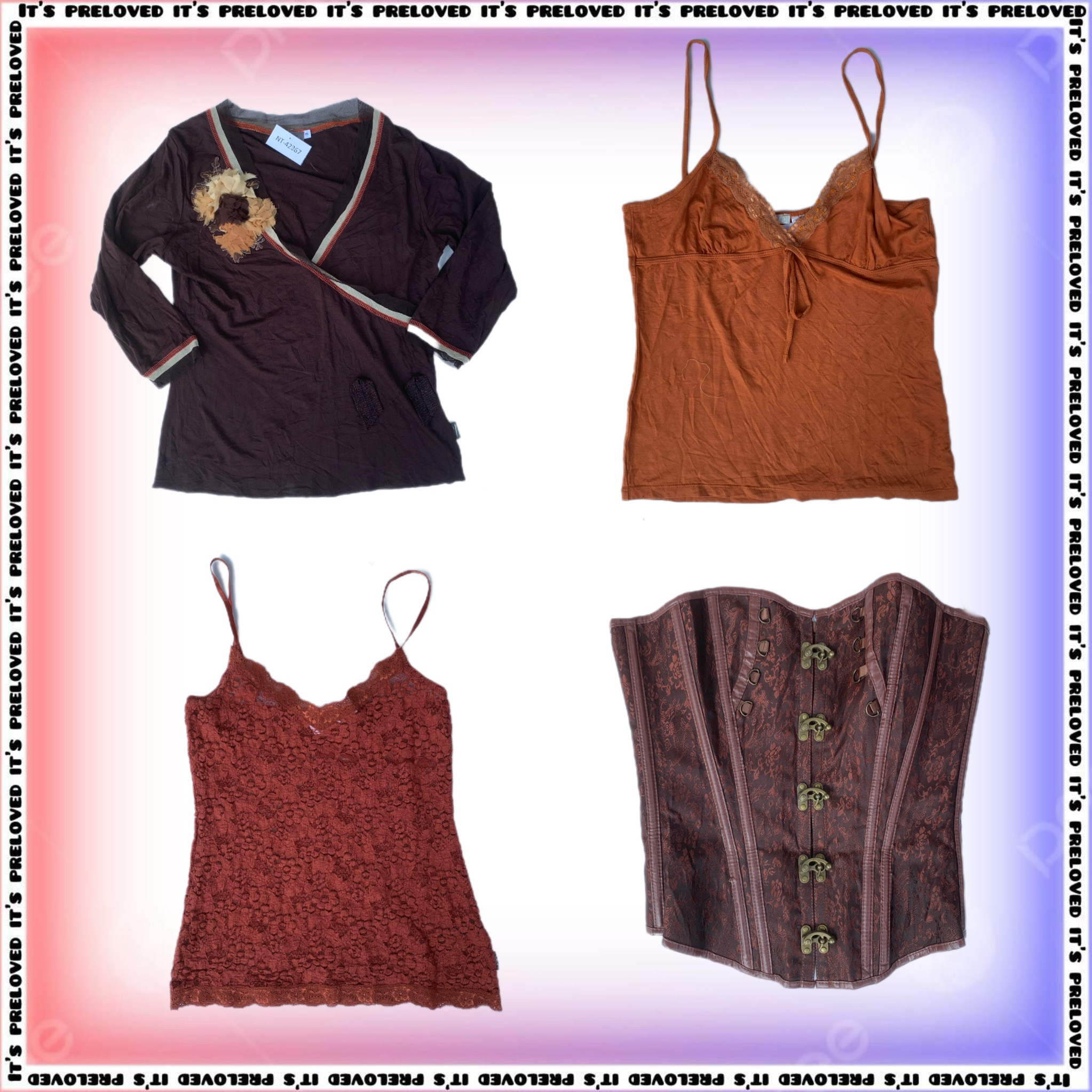 Cinnamon Girl Bundle - tops, dresses, skirts (SS-1940)