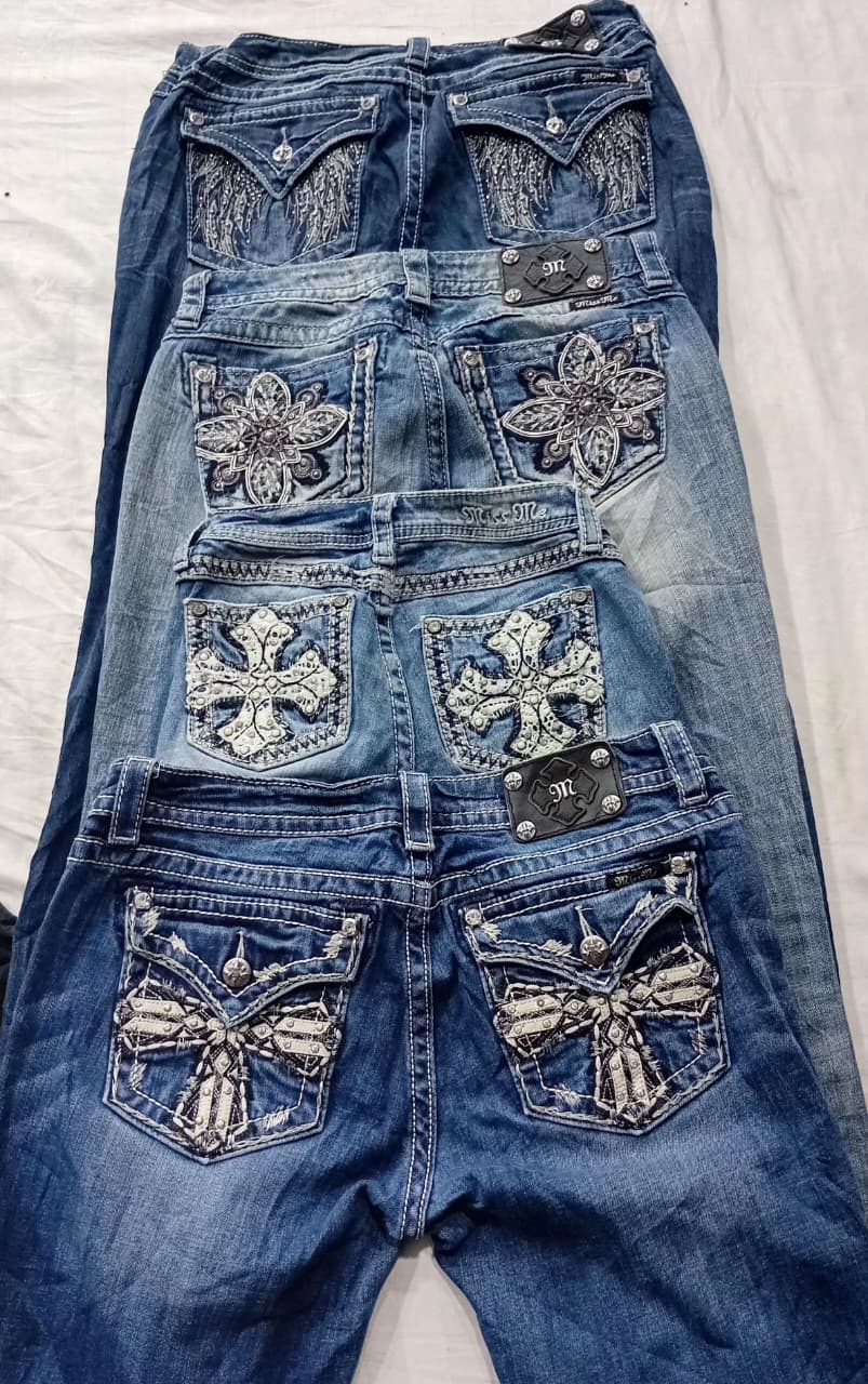 CR6368 Miss Me Flare & Straight Jeans