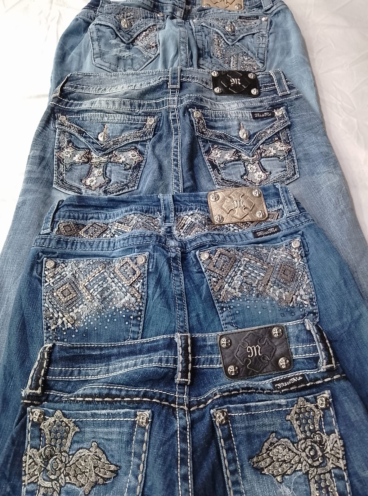 CR6372 Miss Me Flare Jeans