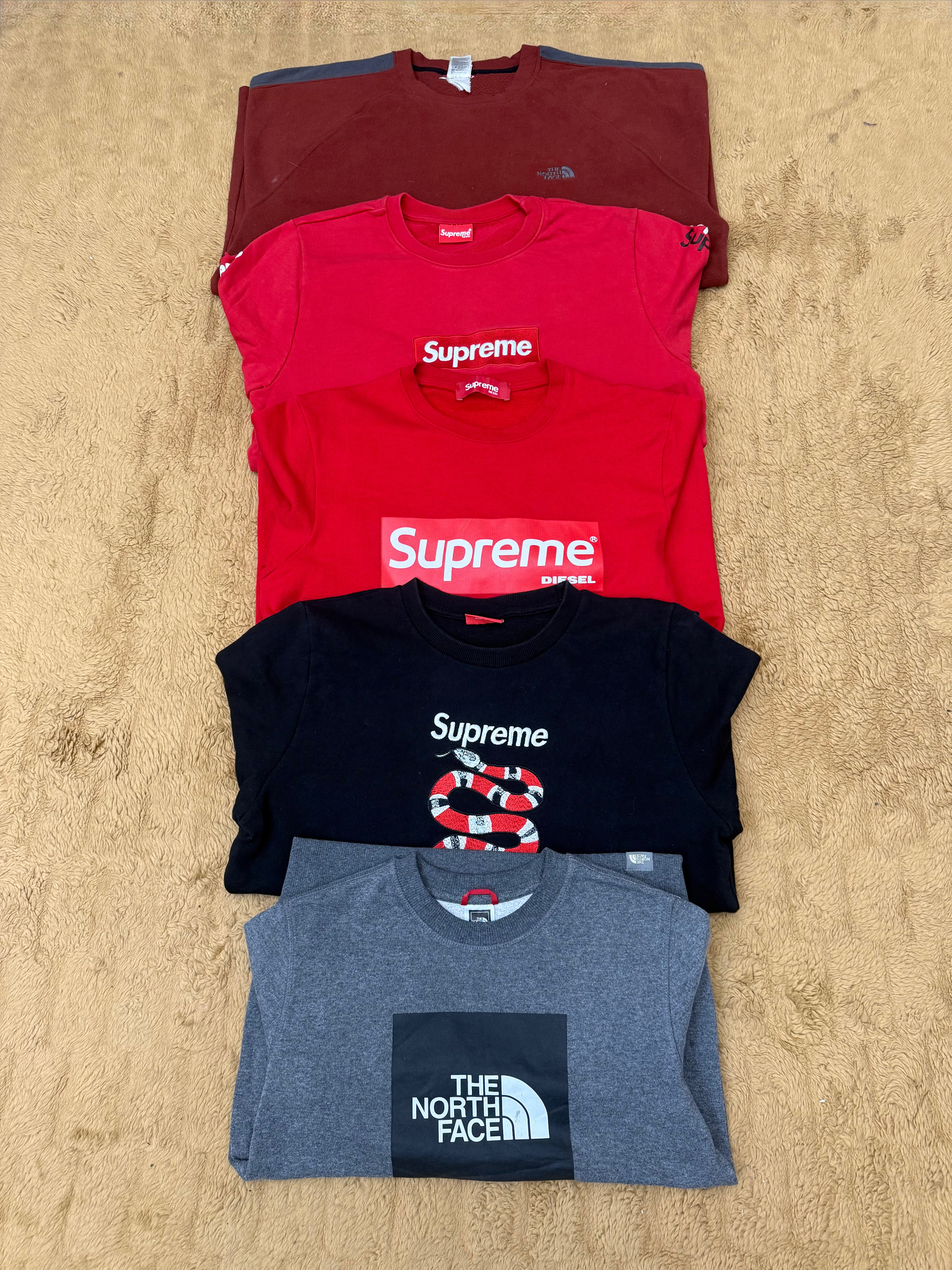 The North Face & Supreme Sweatshirts