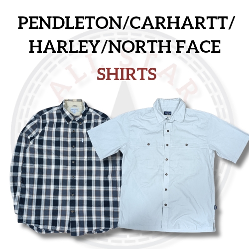 Pendleton Carhartt Harley Patagonia シャツ