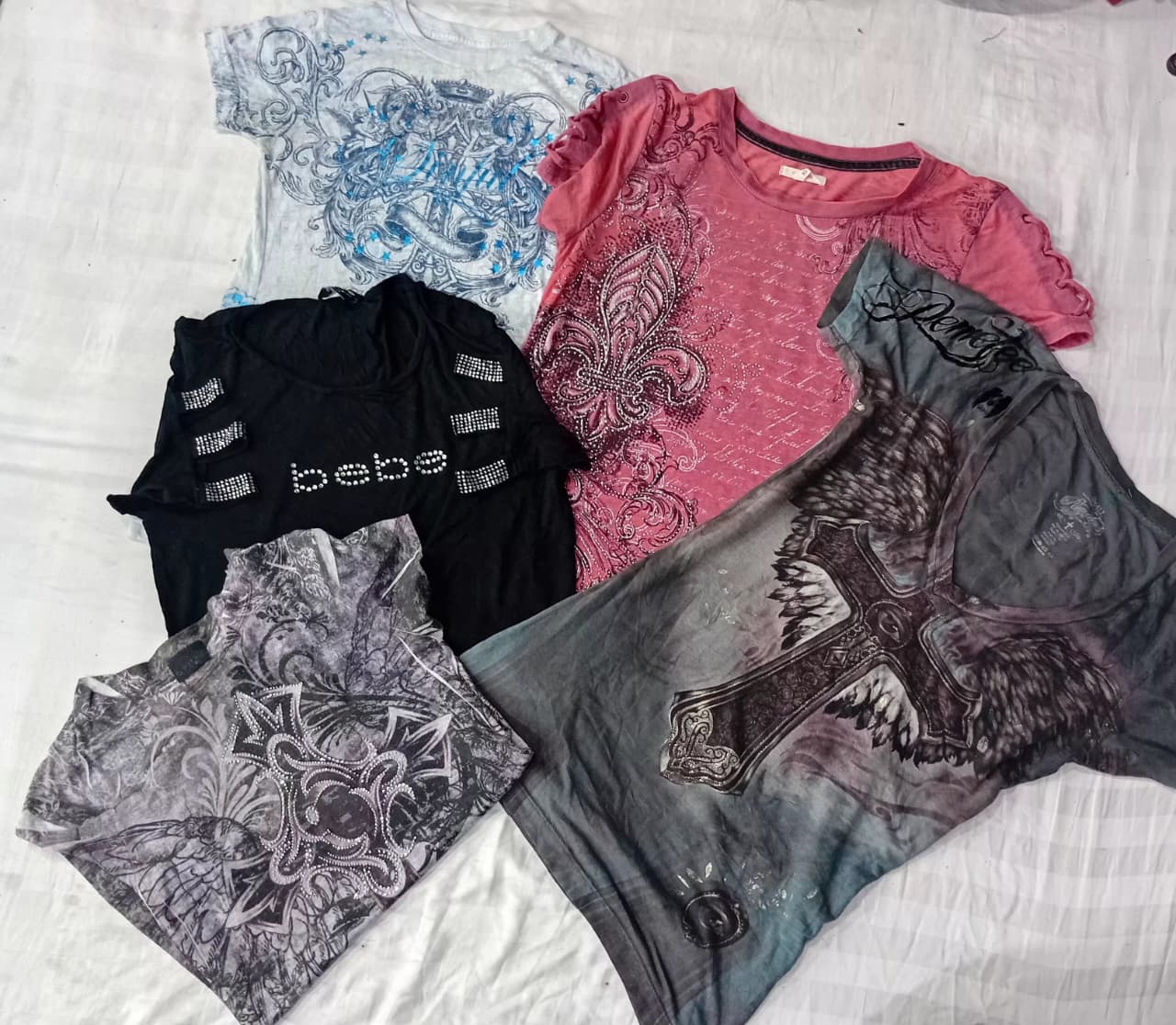 CR6382 Y2K Baby Tees