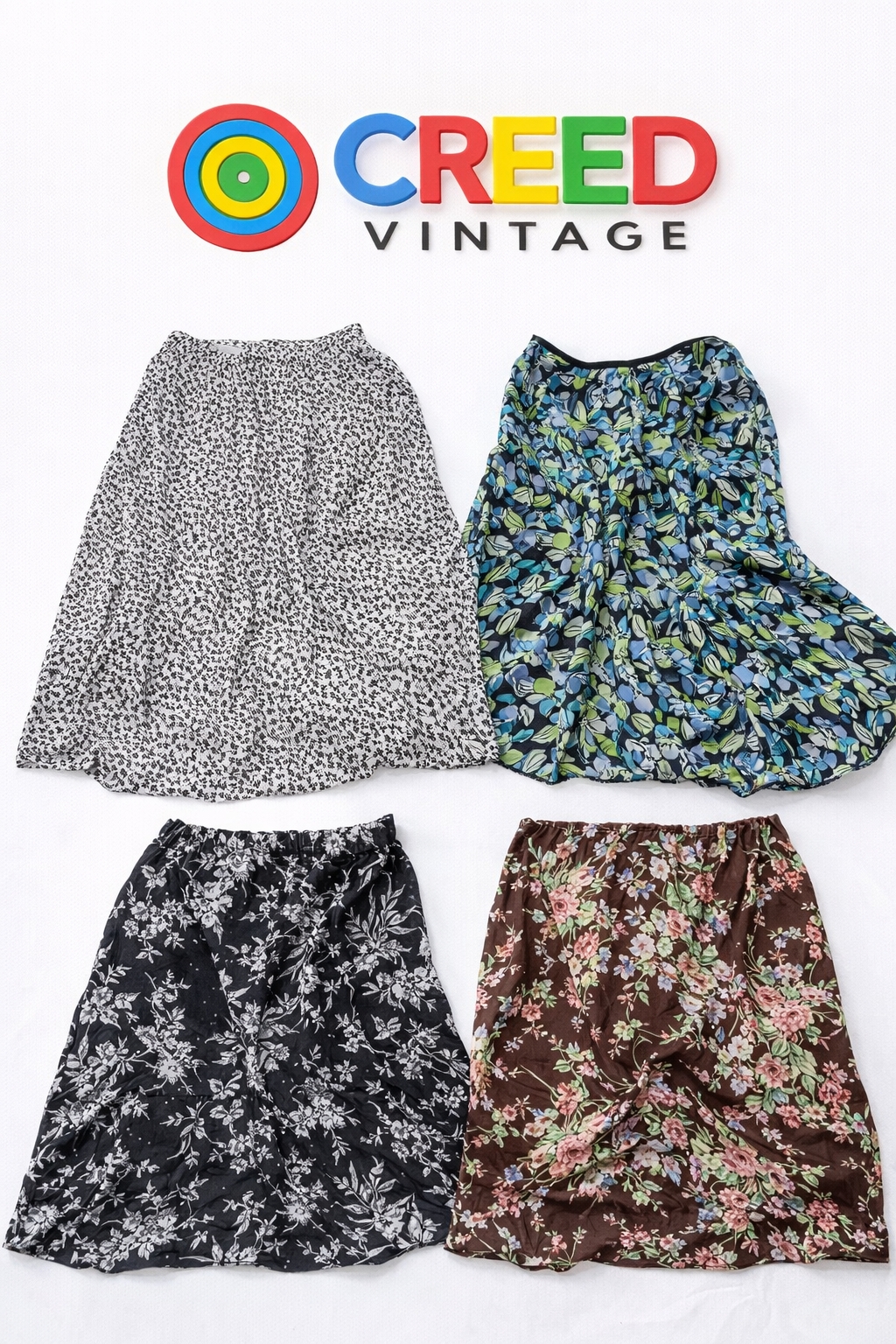 CR6388 Y2K Poly Skirts
