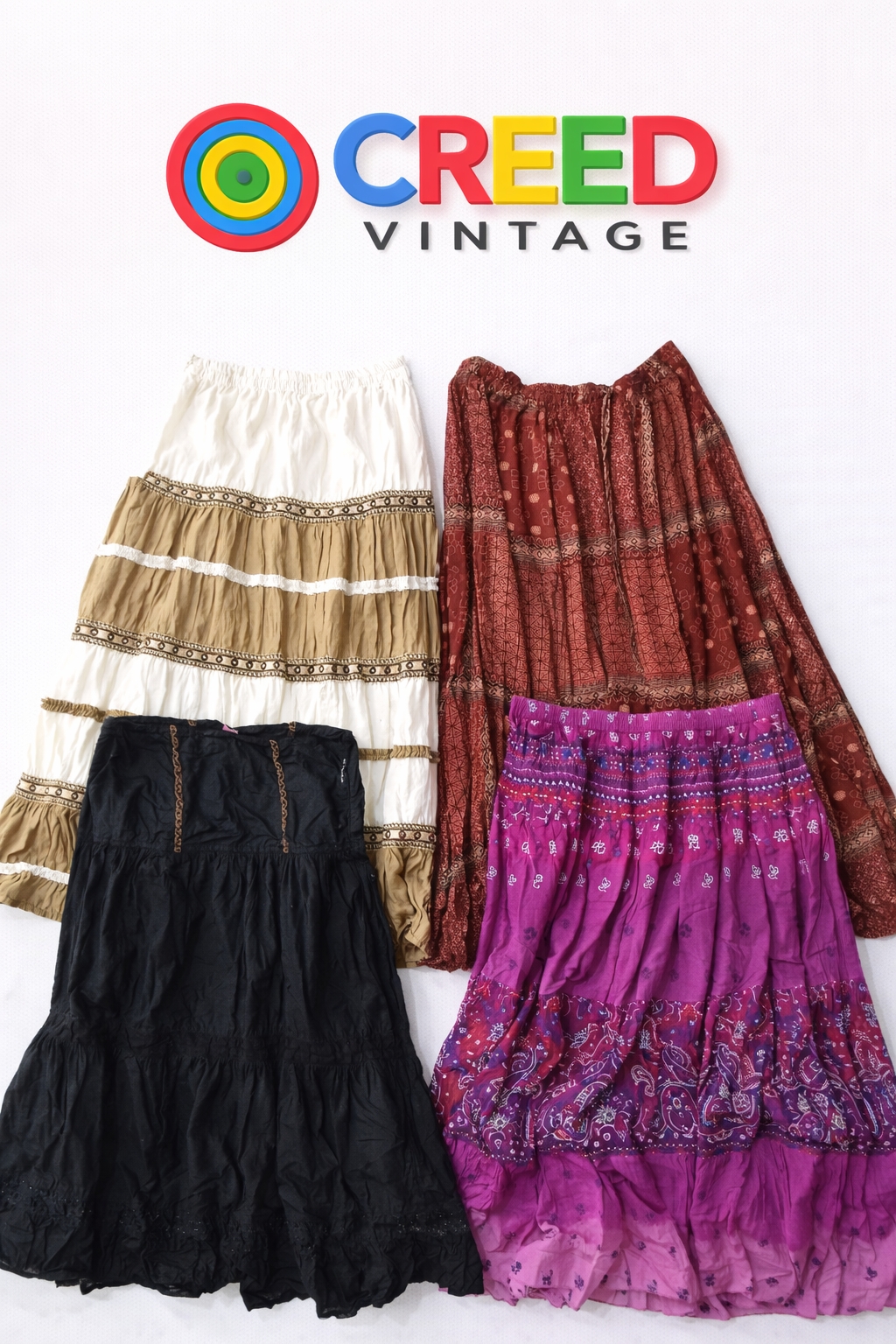 CR6390 Y2K Cotton Skirts