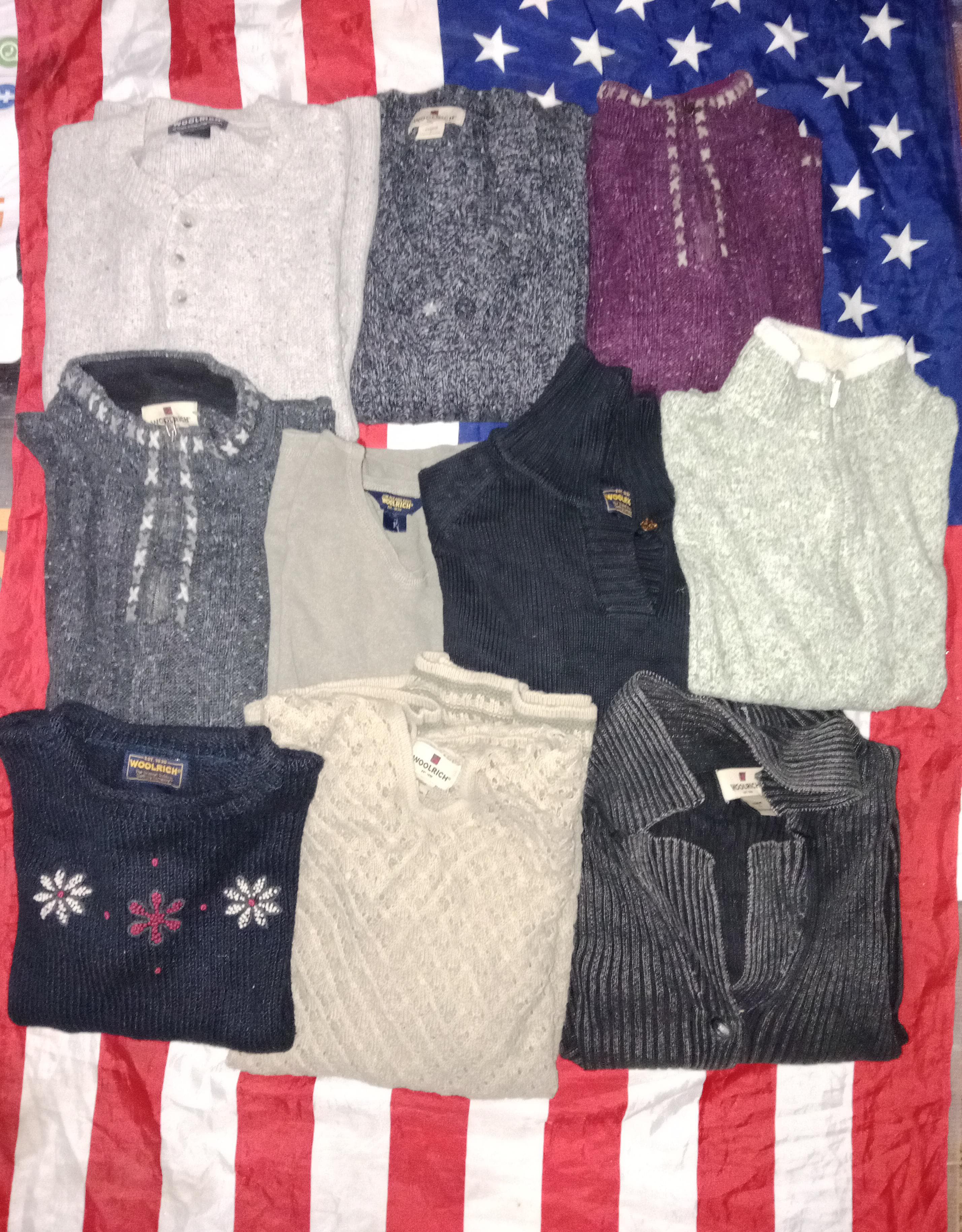 Woolrich sweaters 10 pcs