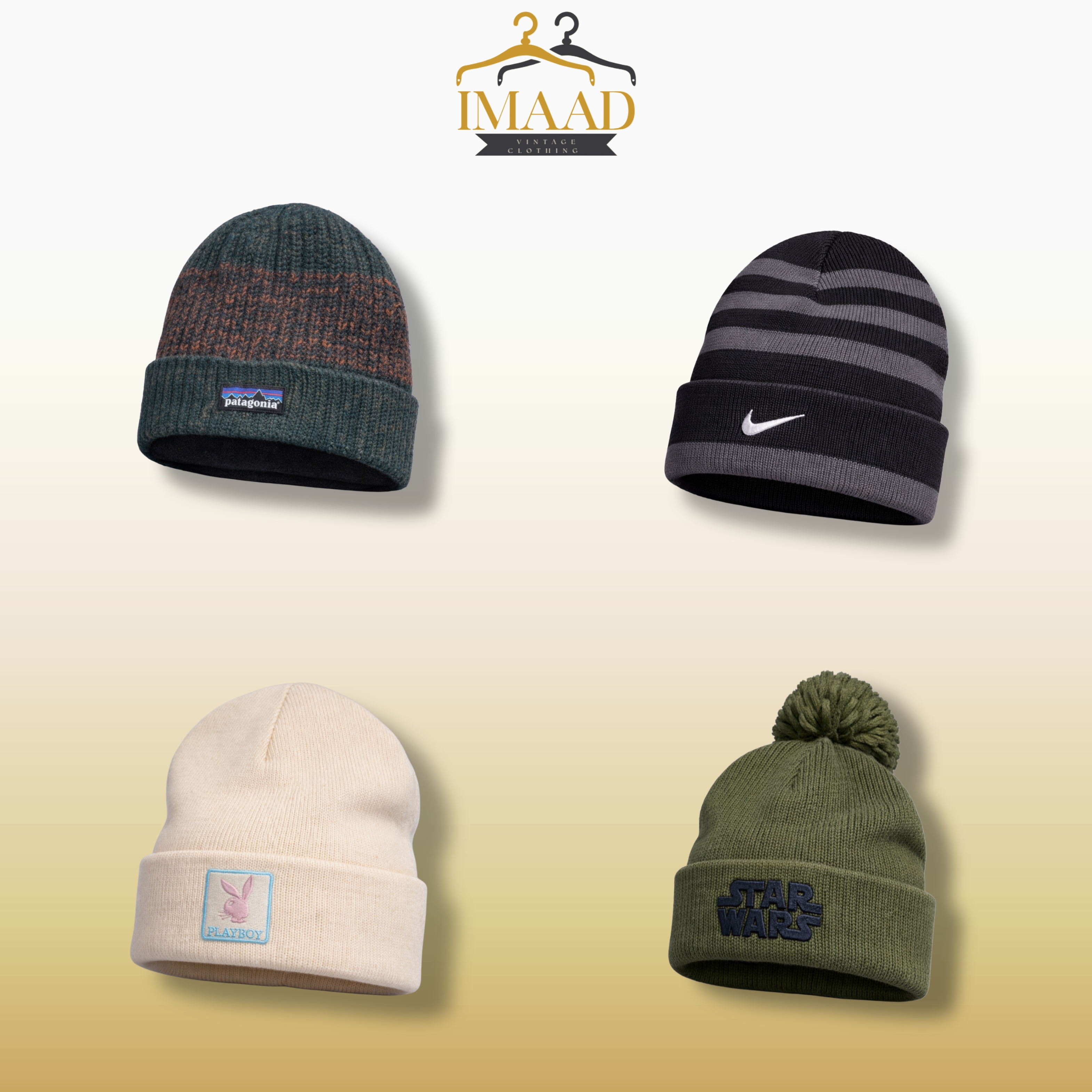 Mix branded beanie