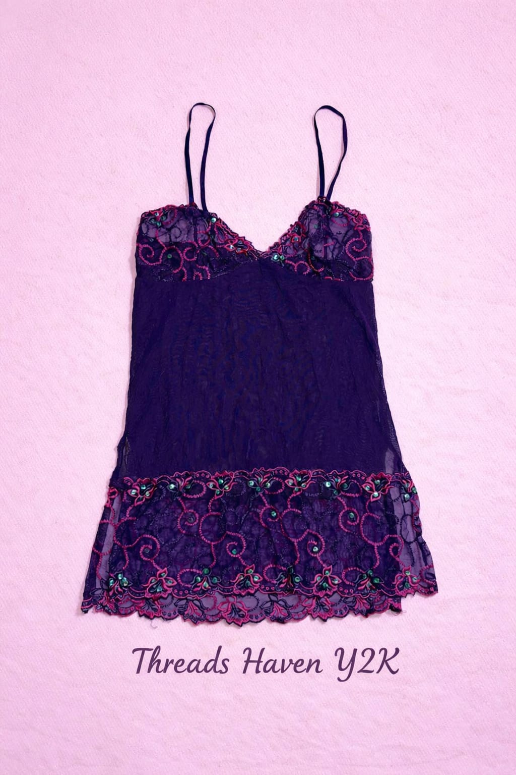 TH # 20 Y2K Mesh Net Top | Ropa de fiesta moderna