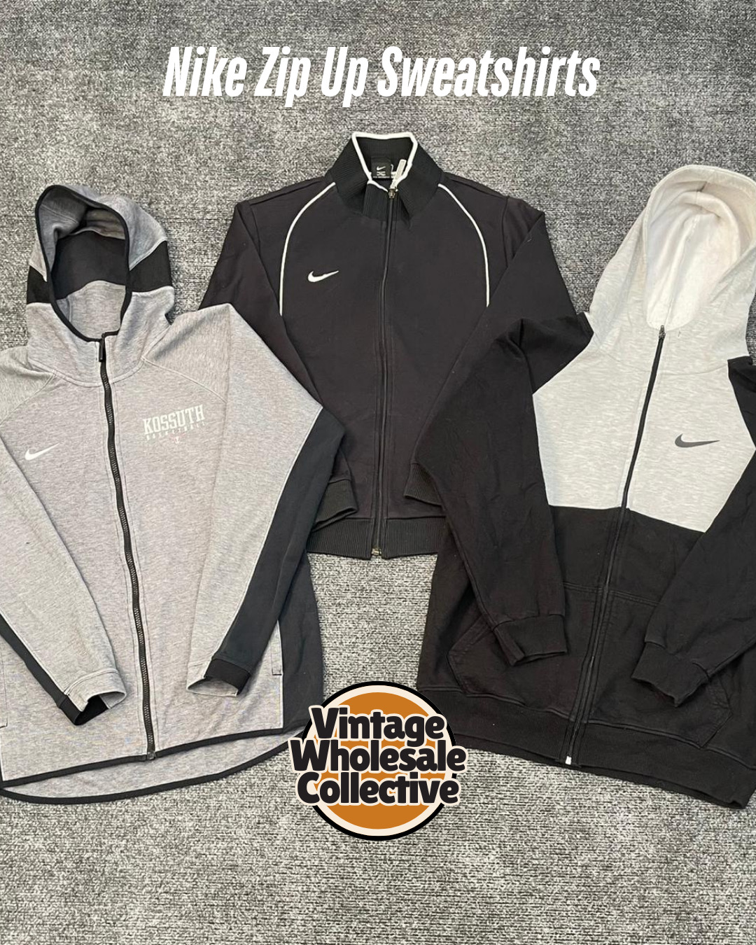 Nike Zip up Sweatshirts - (04/02)