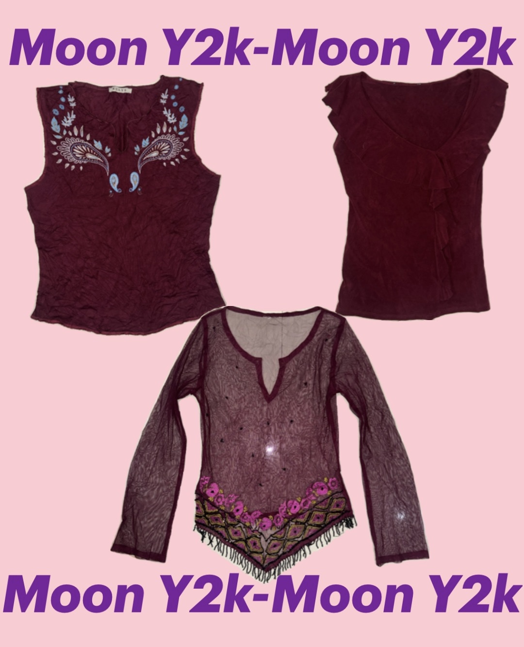 Y2k Valentine Special Tops (M-1125)