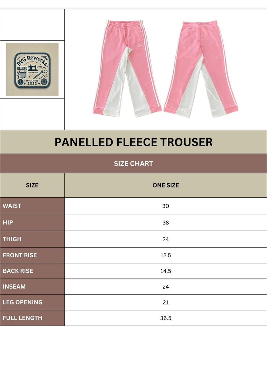 Pantalones de chándal flared reciclados de Adidas