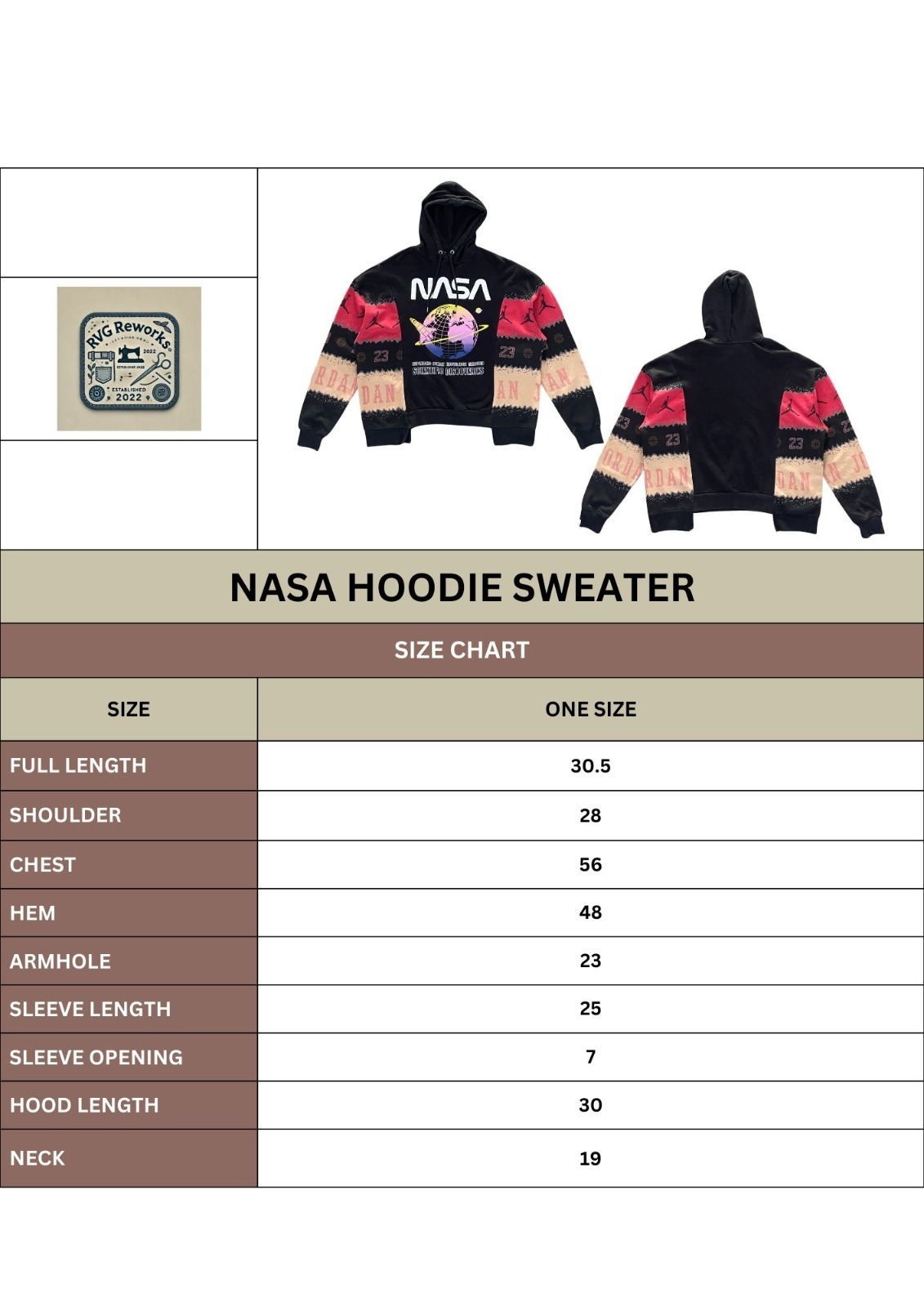 Sudadera con capucha de doble panel reciclada