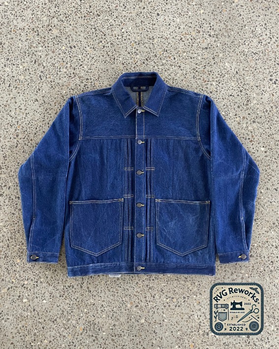 Chaqueta de mezclilla reciclada