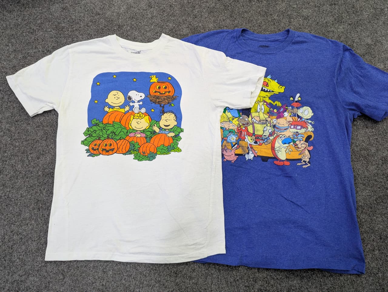 CRZ1748 T-shirts à imprimé cartoon