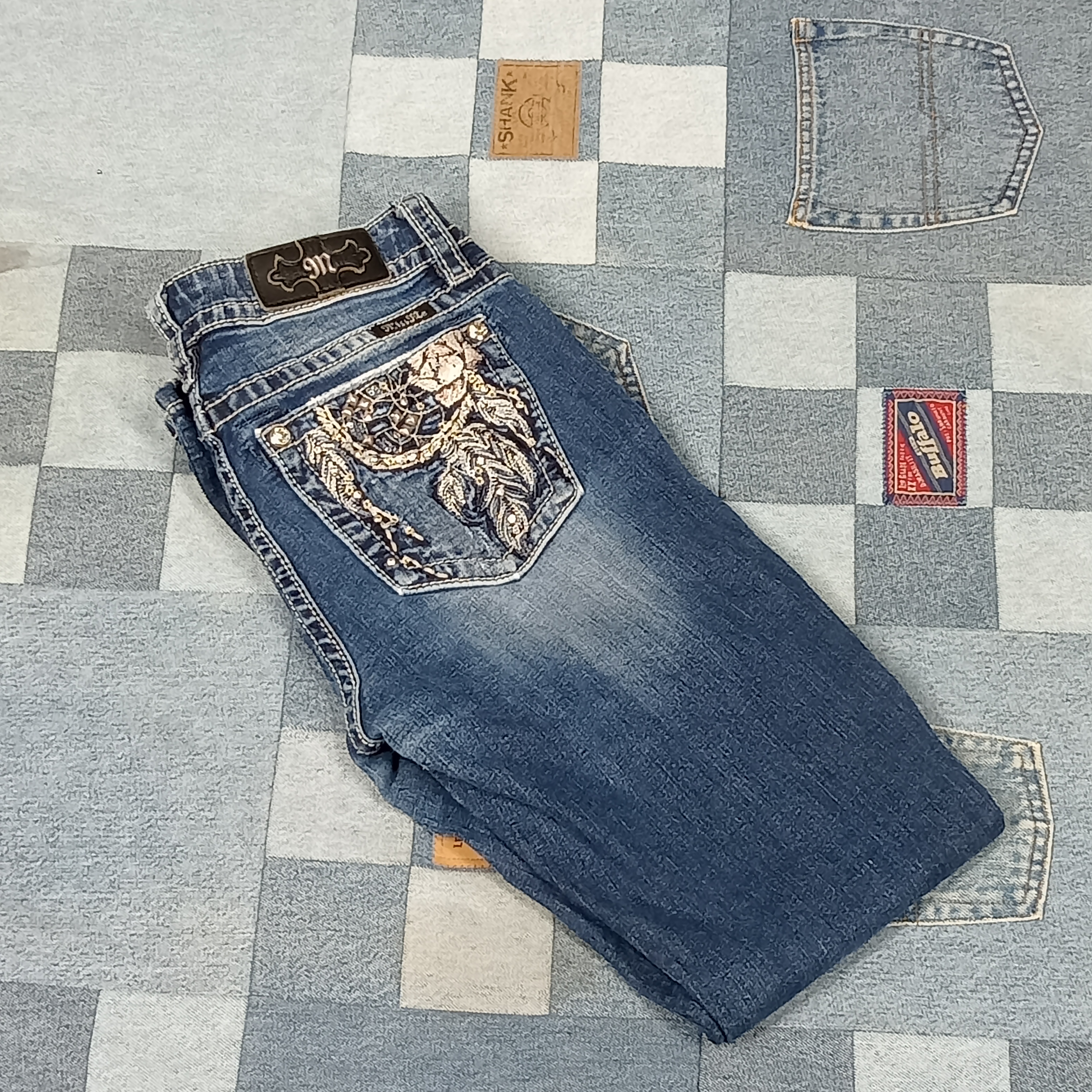 TRUE RELIGION, MISS ME & ROCK REVIVAL DENIM JEANS & SHORTS - BUNDLE 03