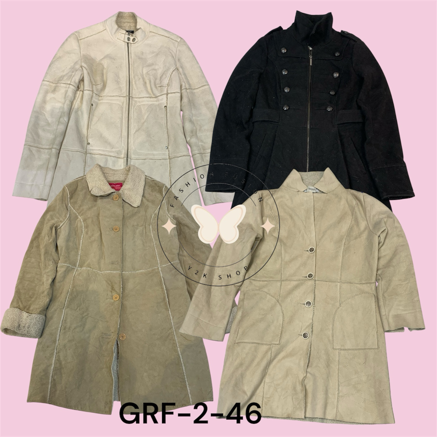 Manteau en fausse fourrure de luxe – Veste d'hiver douce et chaude pour femmes (GRF-2-46)