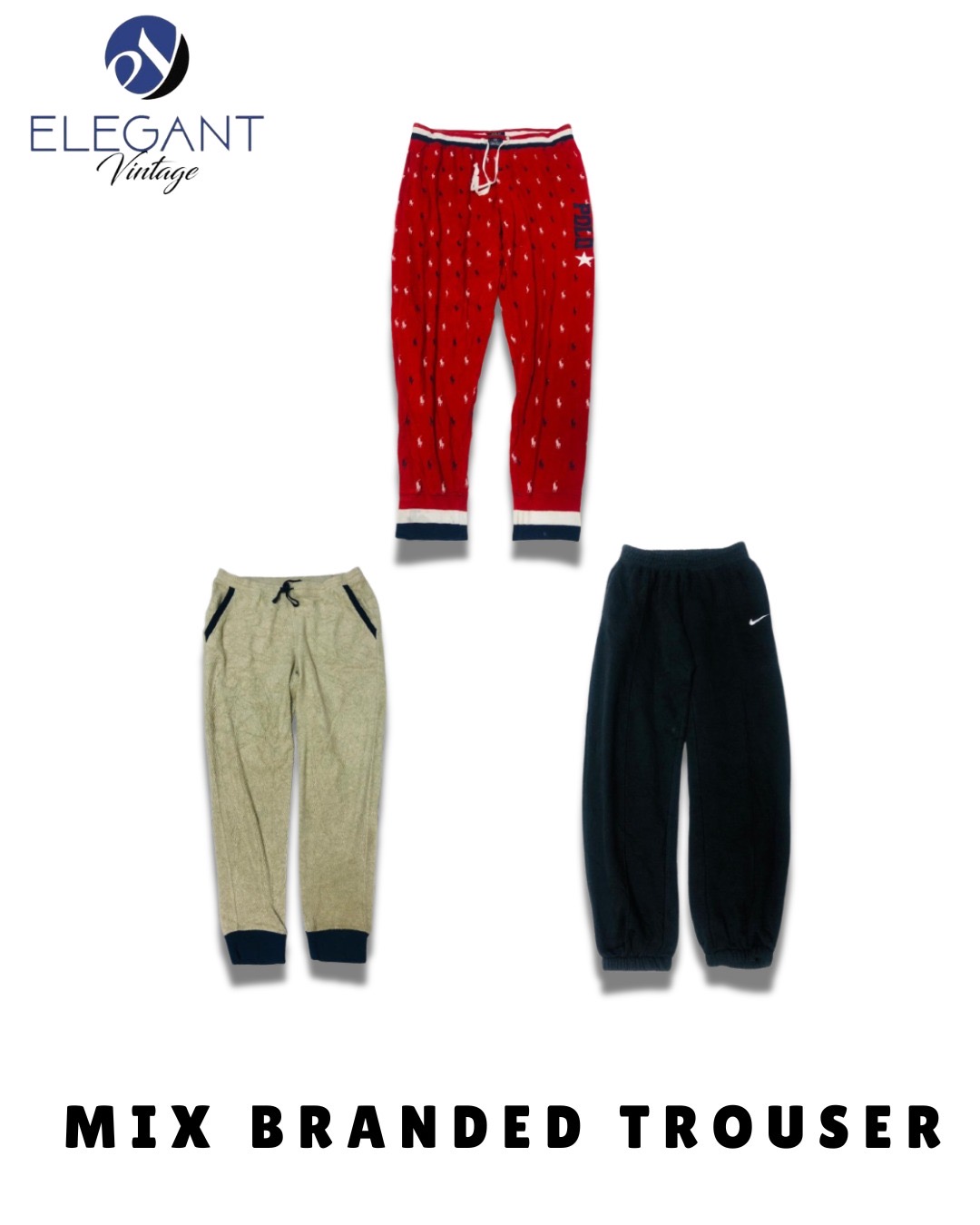 Mix Branded Trousers - EVM0640