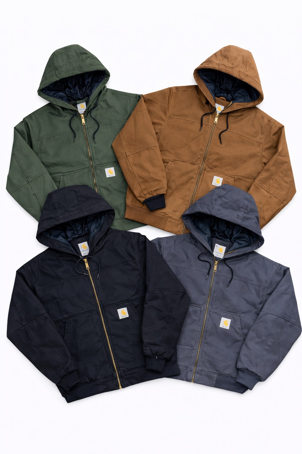 Giacca con cappuccio Carhartt riciclata CR1249