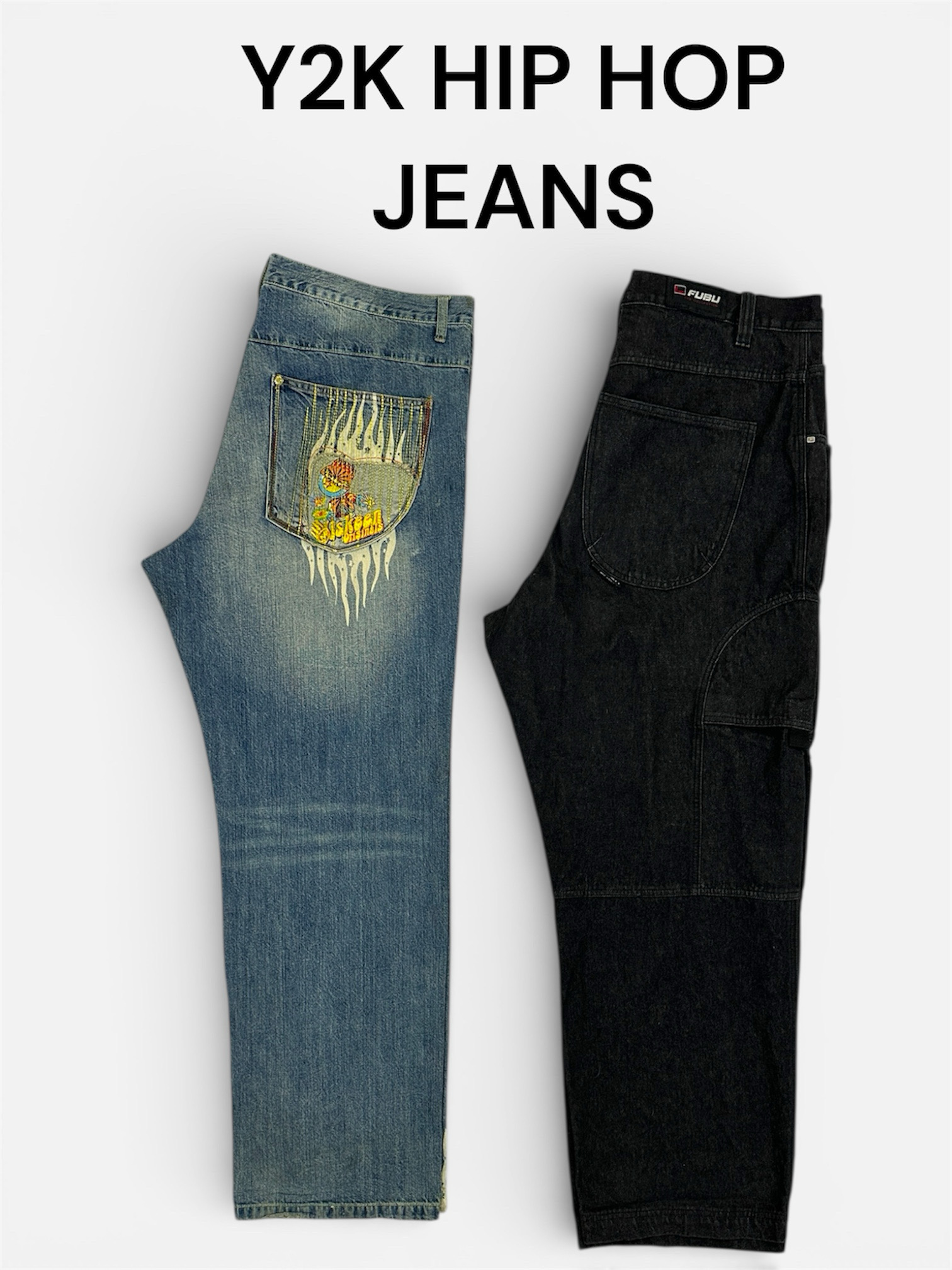 Y2k HIP HOP JEANS