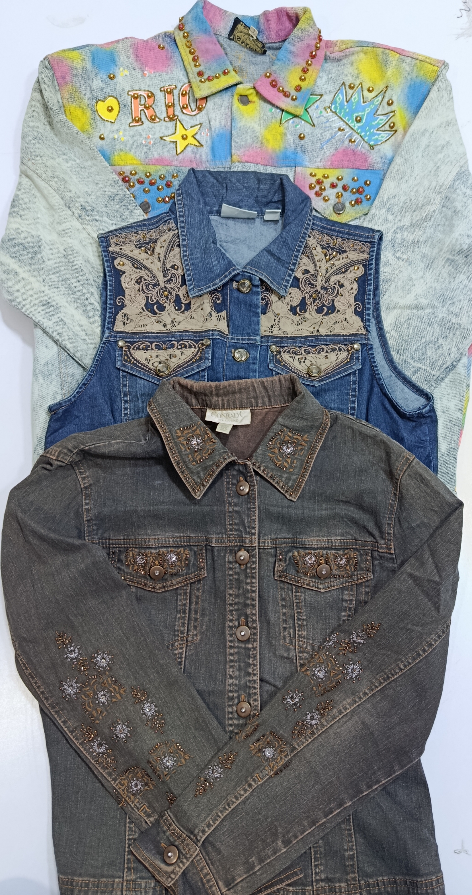 Y2K Jeansjacke 10 Stück (RV # 213)