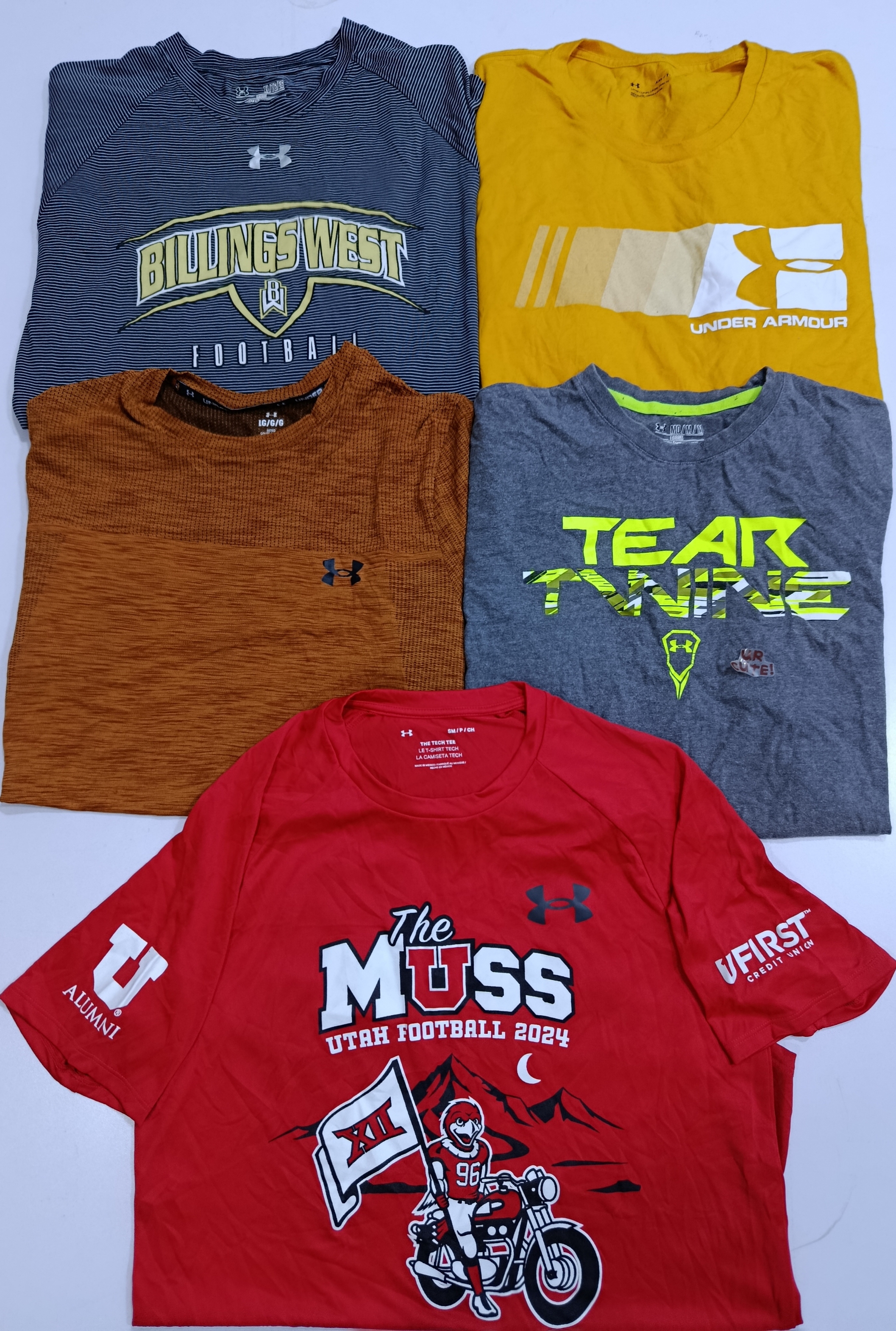 Under Armour t-shirt 17Pcs (RV # 216)