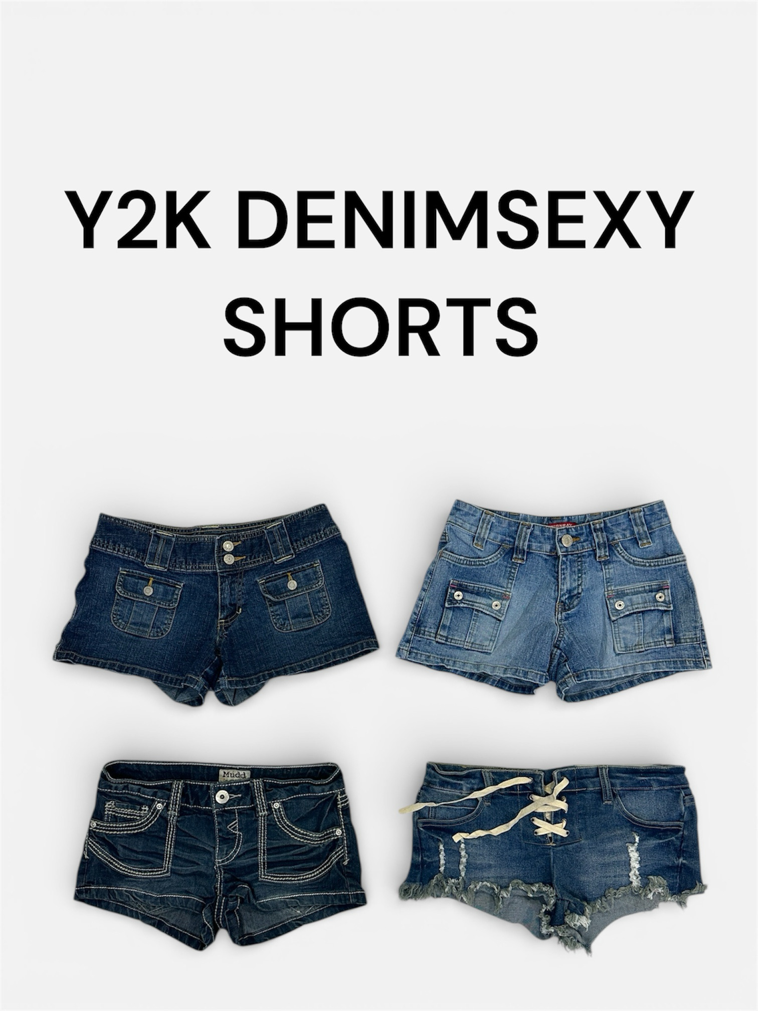Y2k DENIM SEXY SHORTS