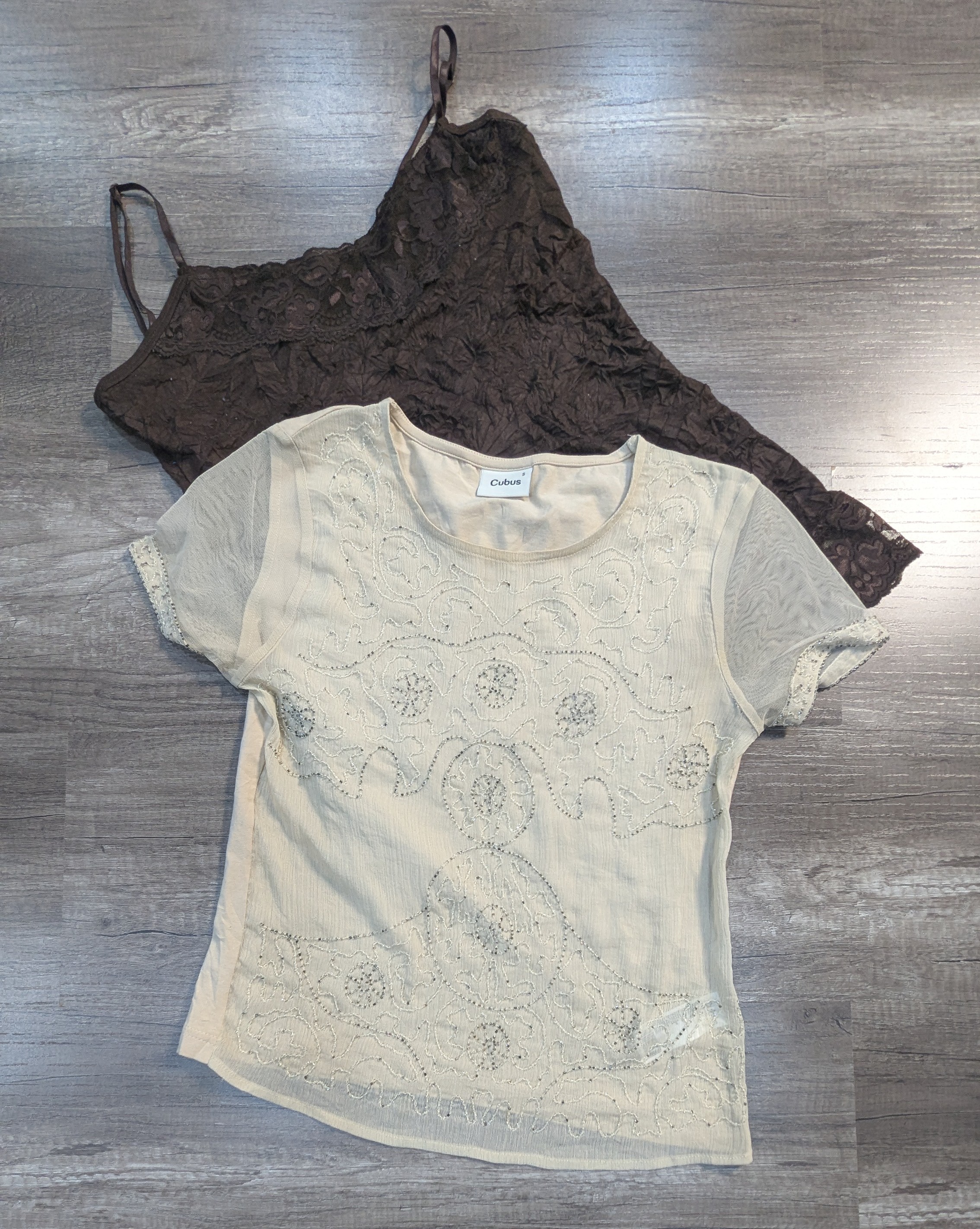 3592 - Y2K Style Blouses