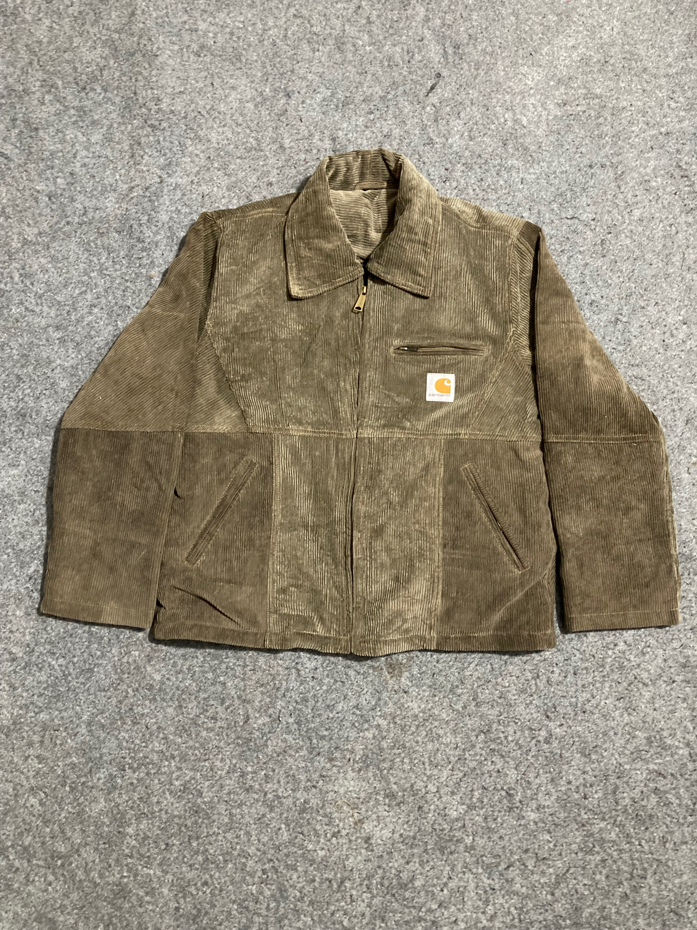 Upcycle Carhartt Corduroy Detroit jacket