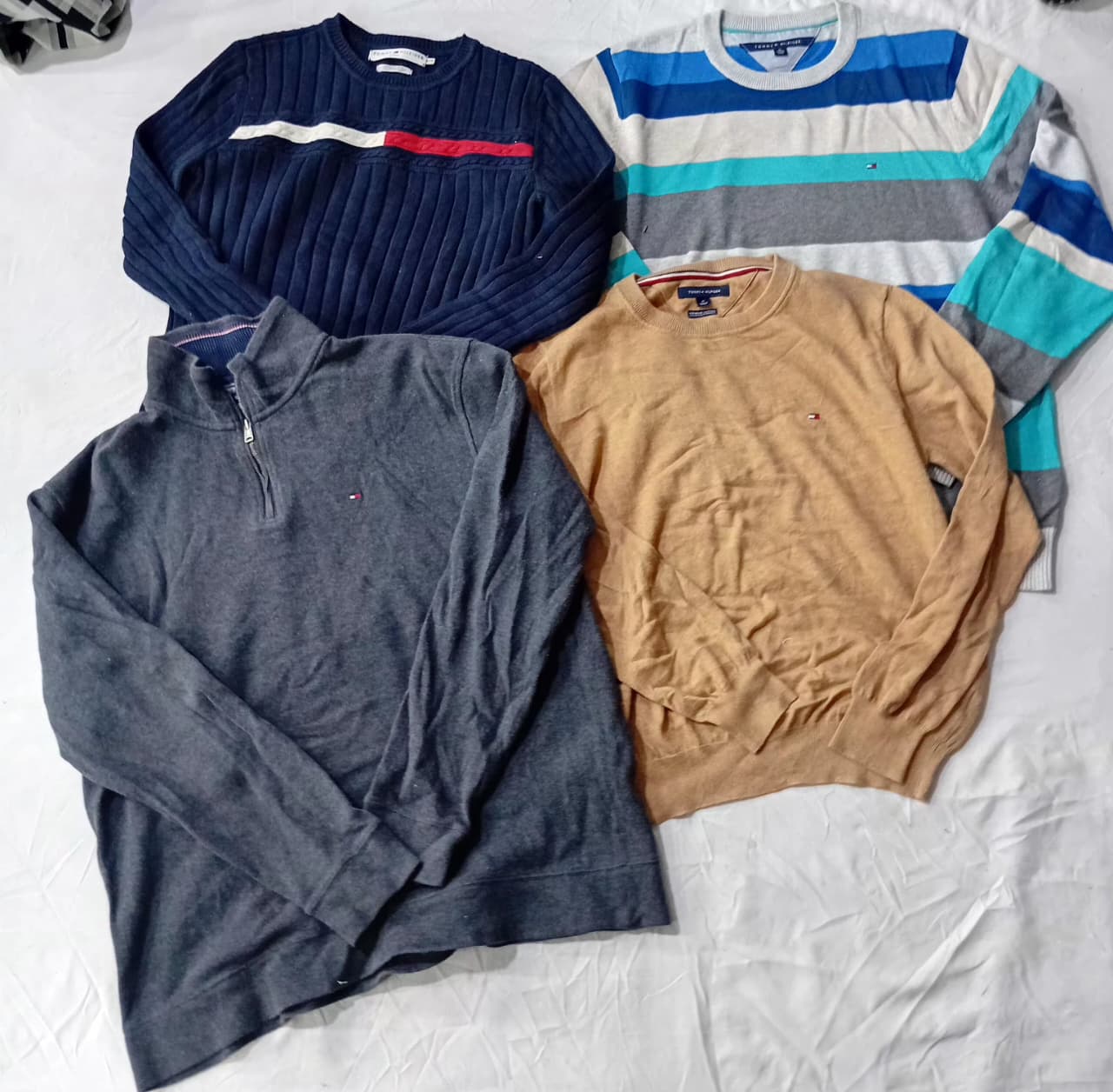 CR6409 ヴィンテージ トミーヒルフィガー レディーズ & メンズ スウェットシャツ