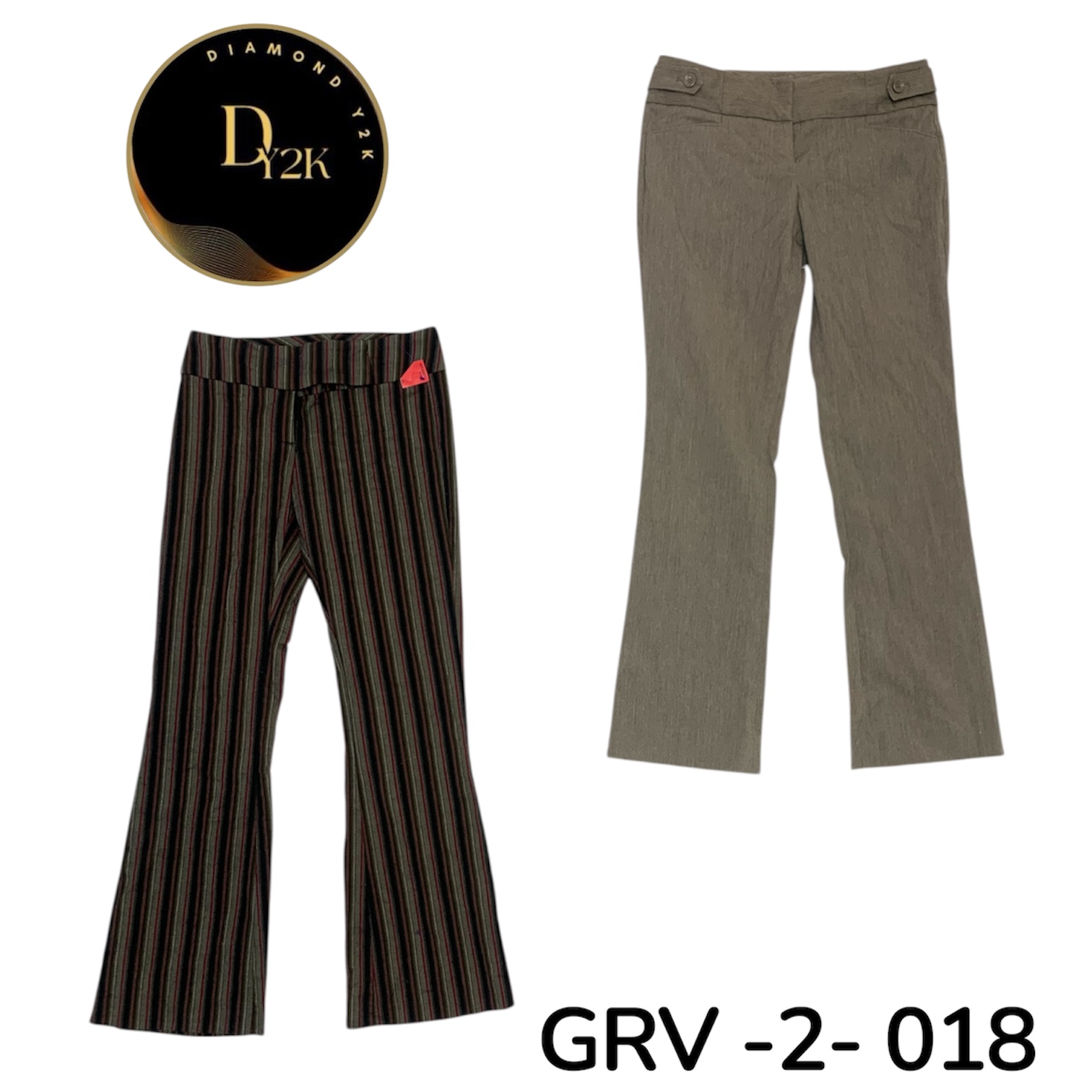 Pantalon Poly Formelle de Bureau | Léger, Intelligent et Chic (GRV-02-018)
