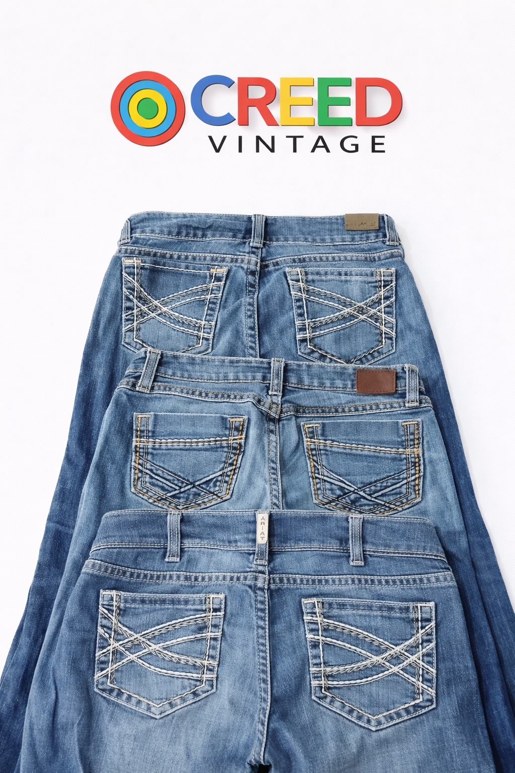 CR6416 Y2K Flare Jeans