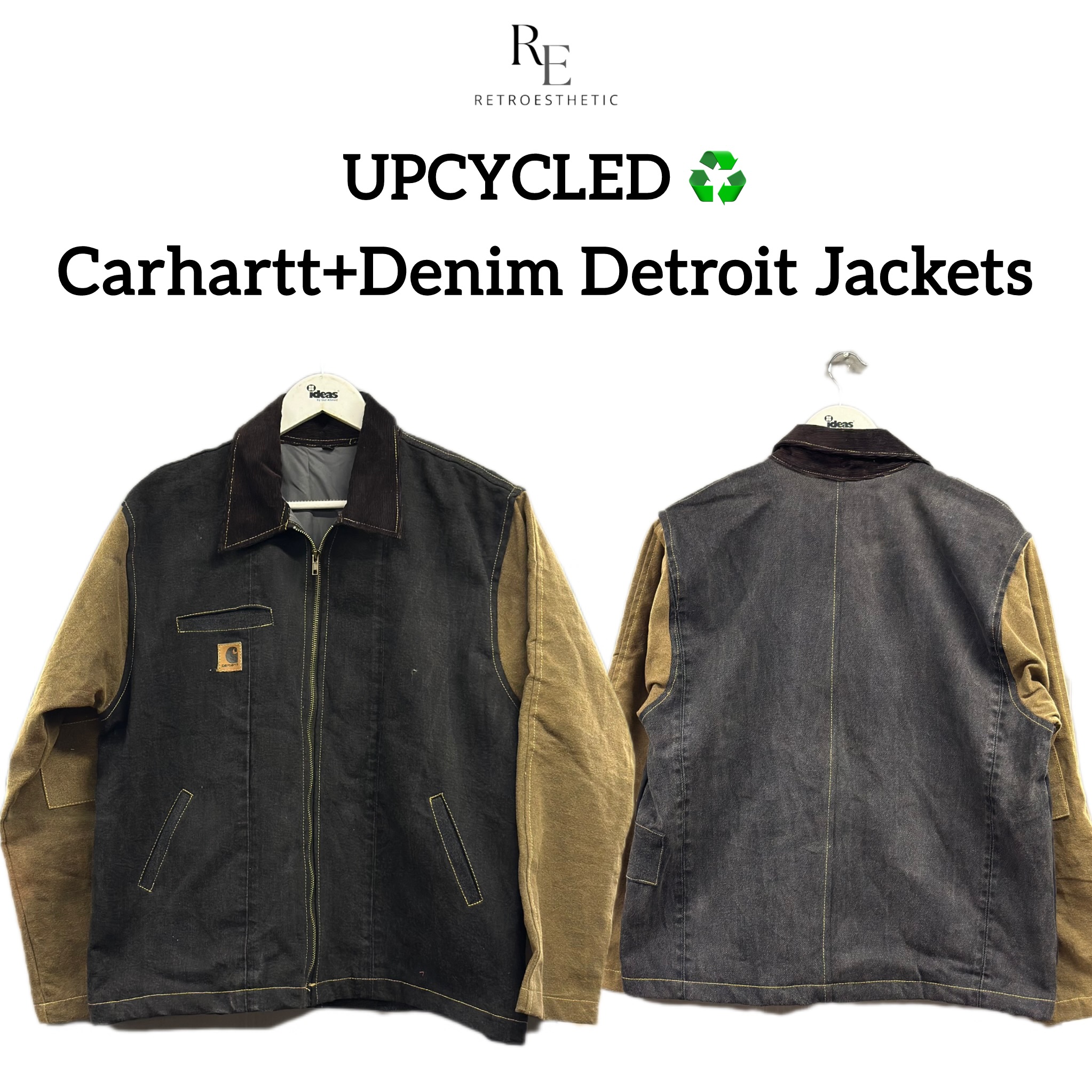 Vestes en denim Detroit Carhartt+recyclées
