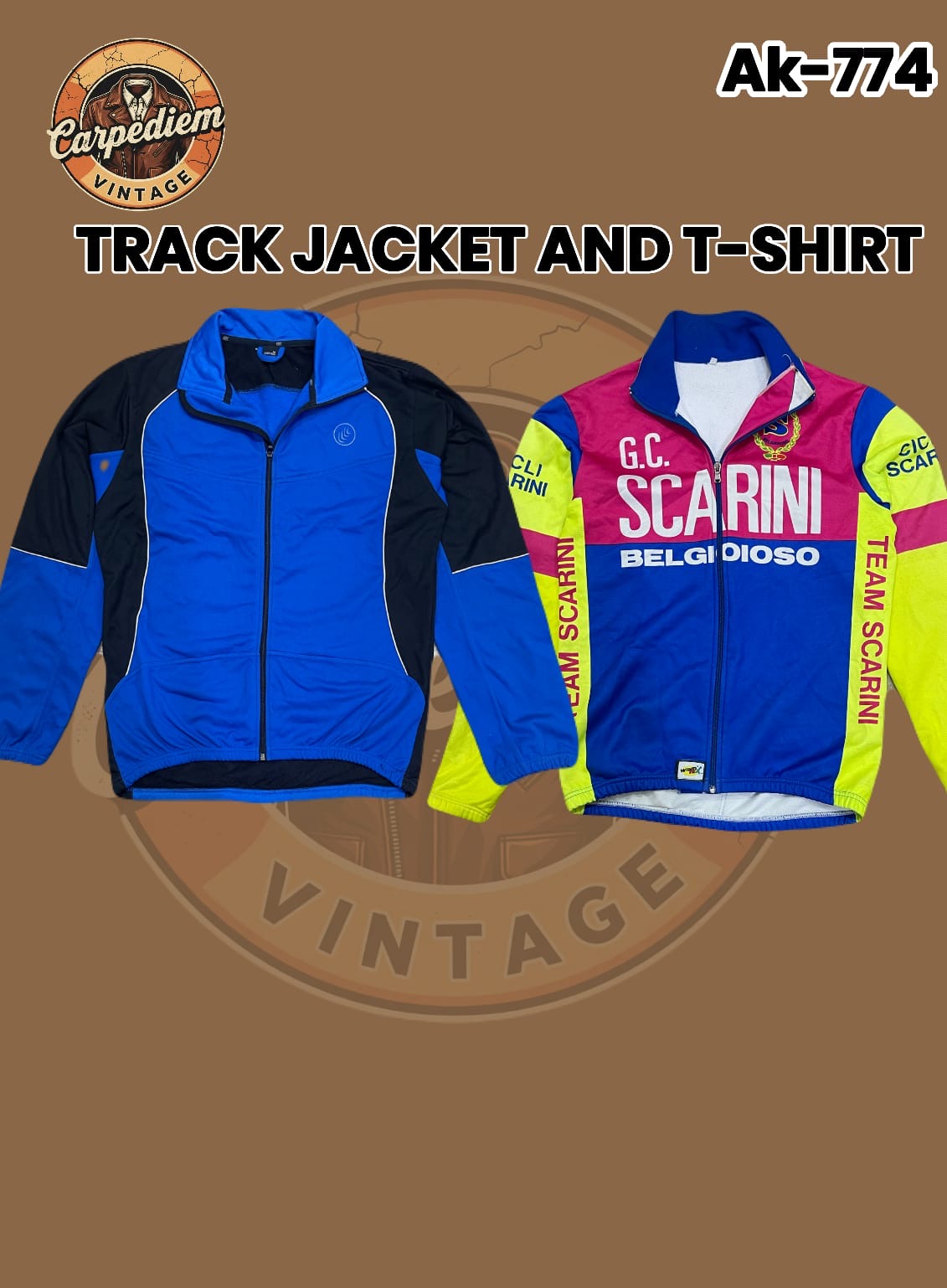 Track Jacket And T-shirt Ak-774