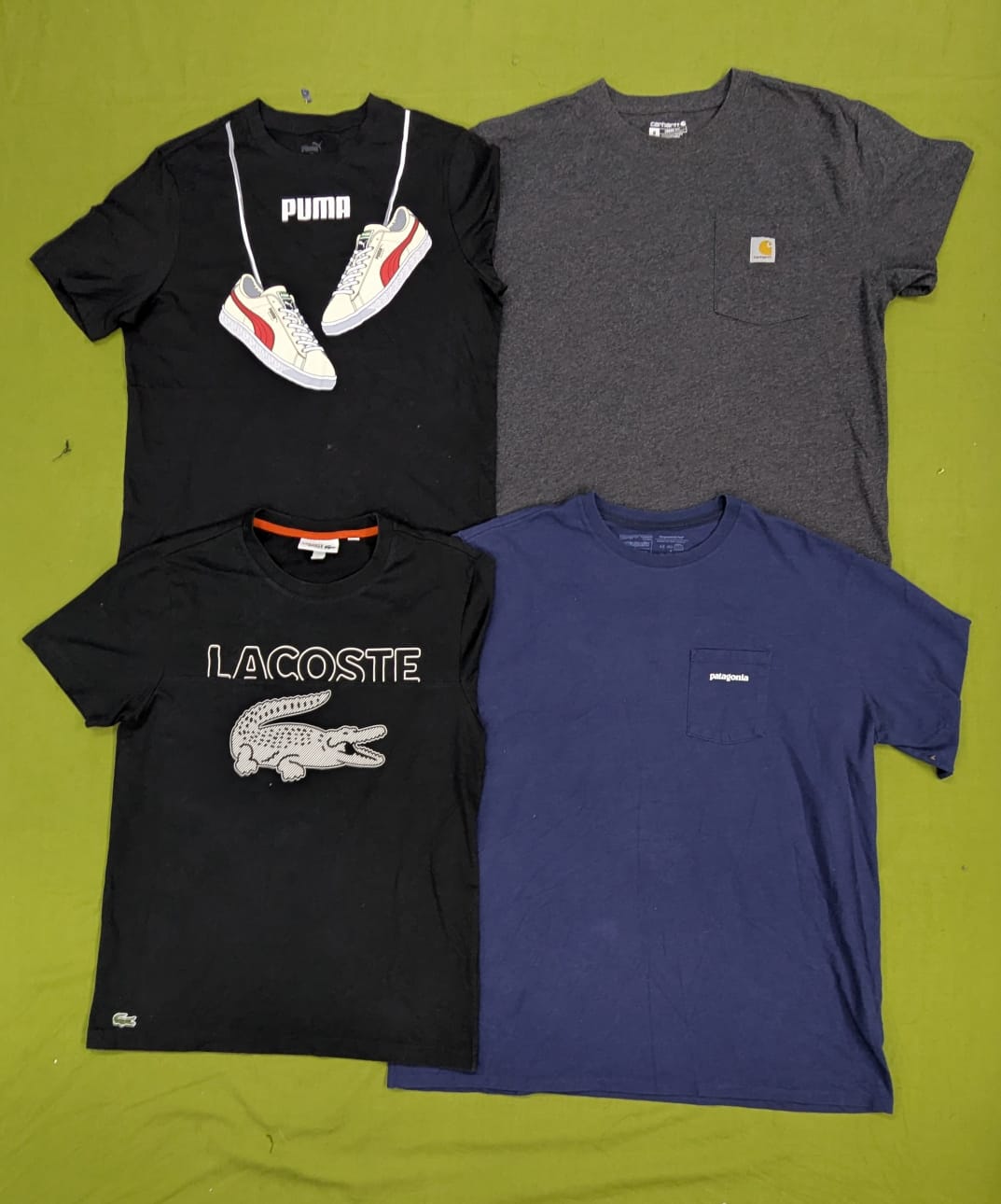 💥 RV2060 T-shirts com marca