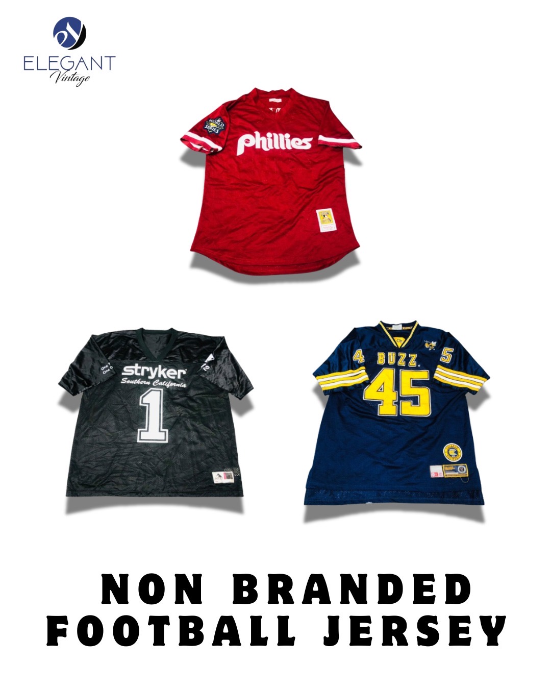 Non Branded Football Jerseys - EVM0712