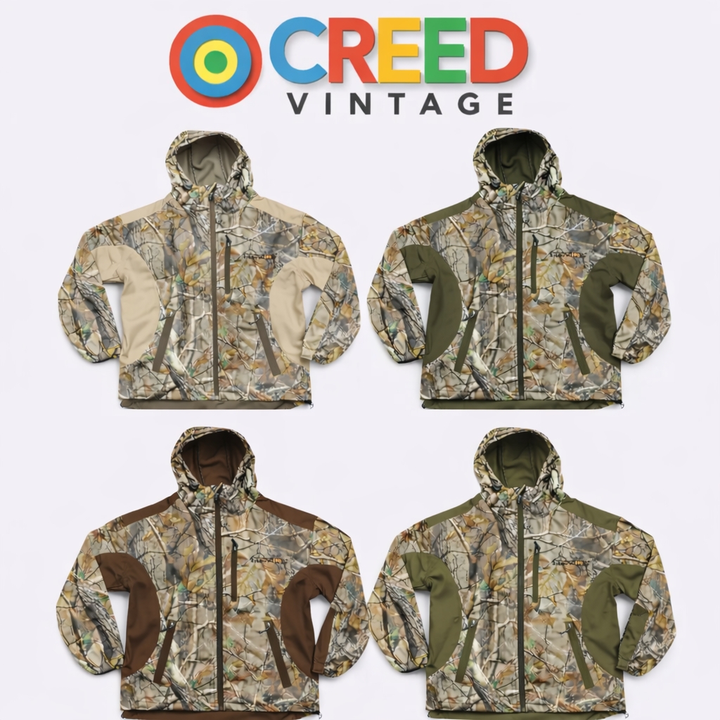 CR1264 Upcycled Camo/RealTree Kapuzenjacke