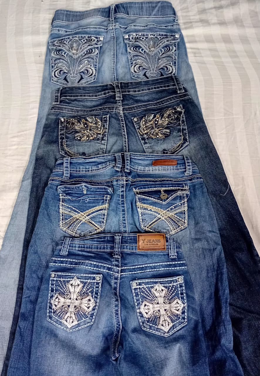 CR6460 Y2K Flare Jeans