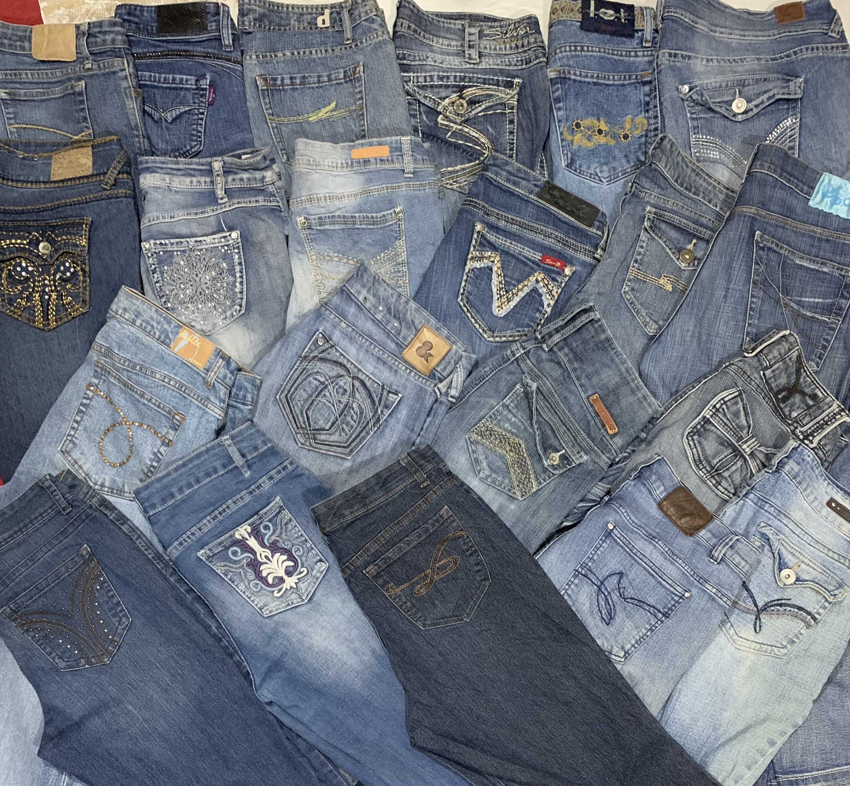 Esteablesh y2k flear jeans