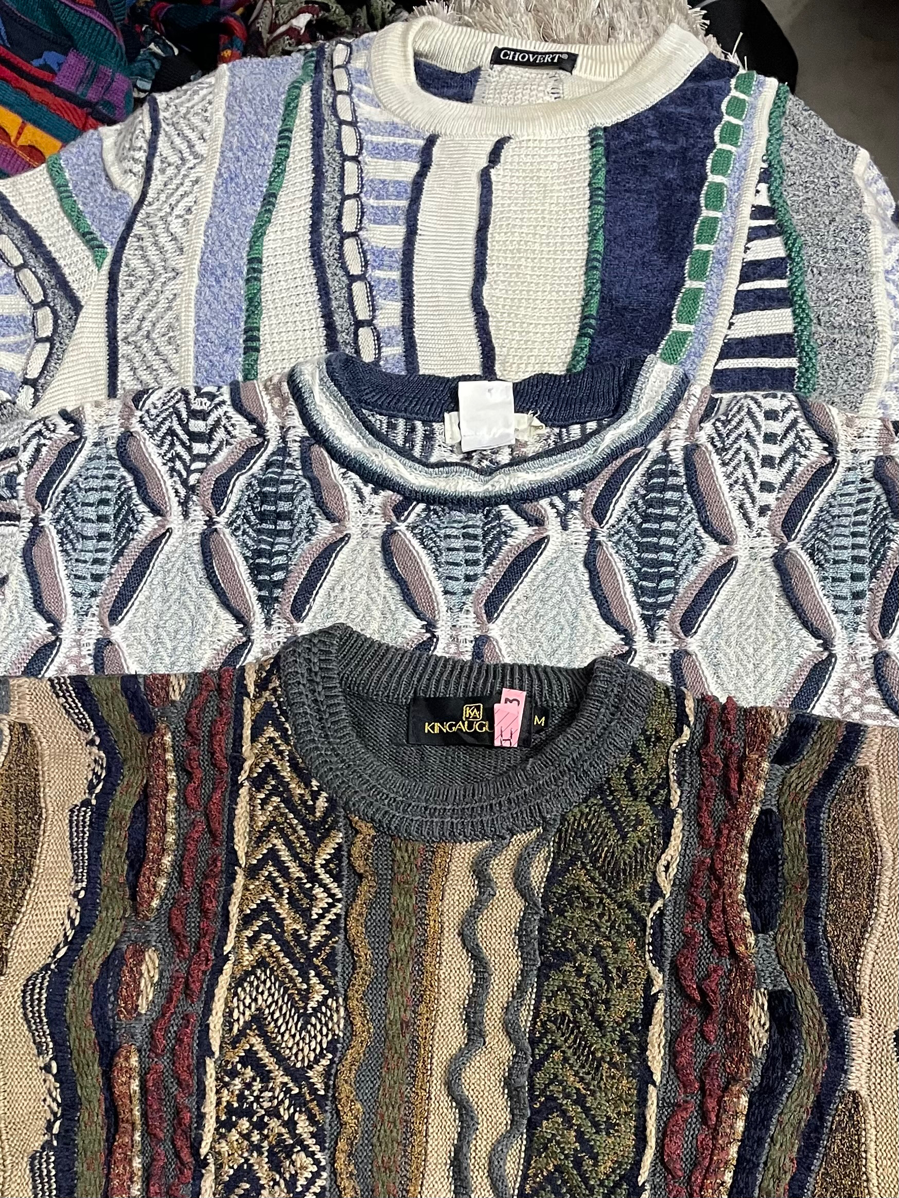 Coogi-Style Pullover
