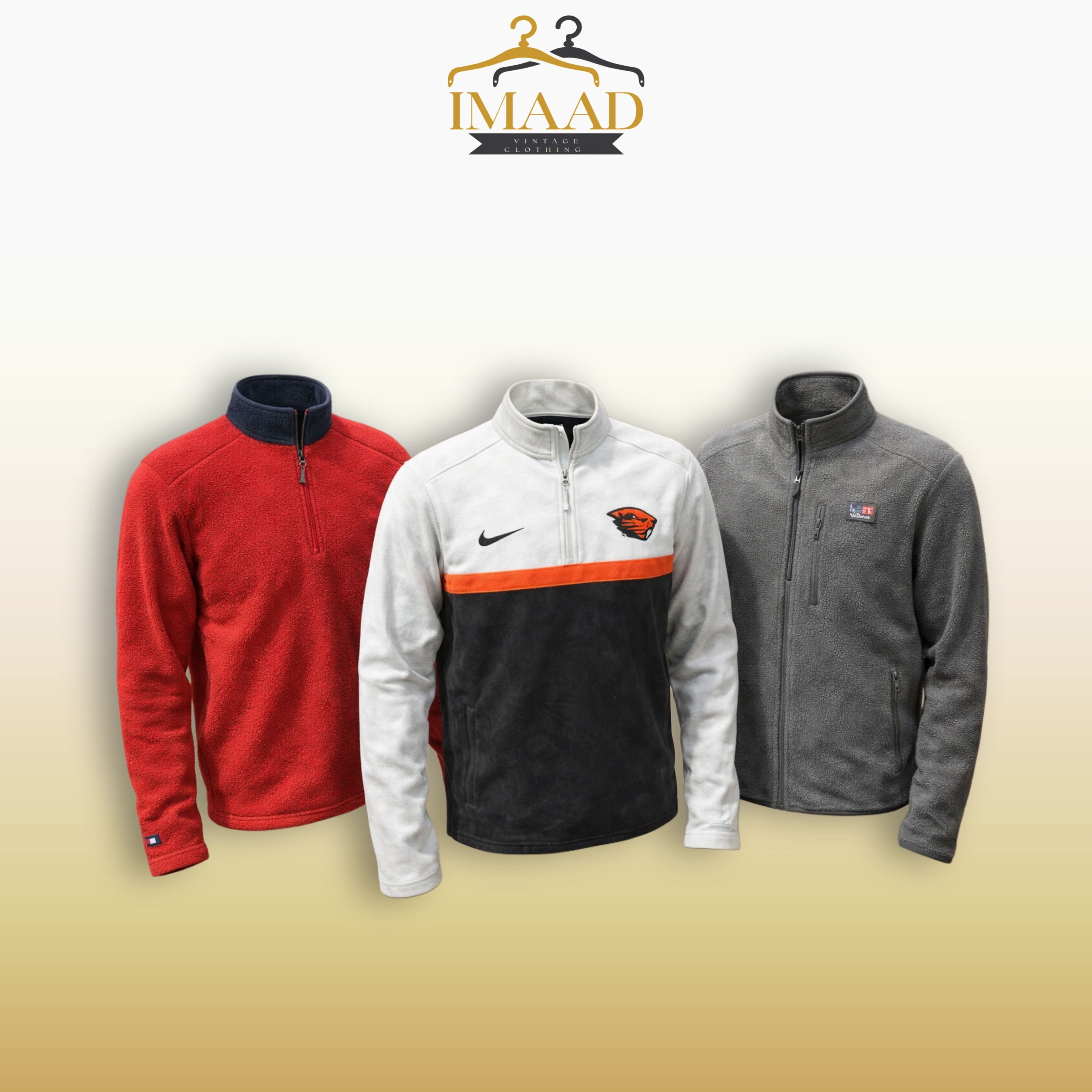 ブランドフリースジャケット