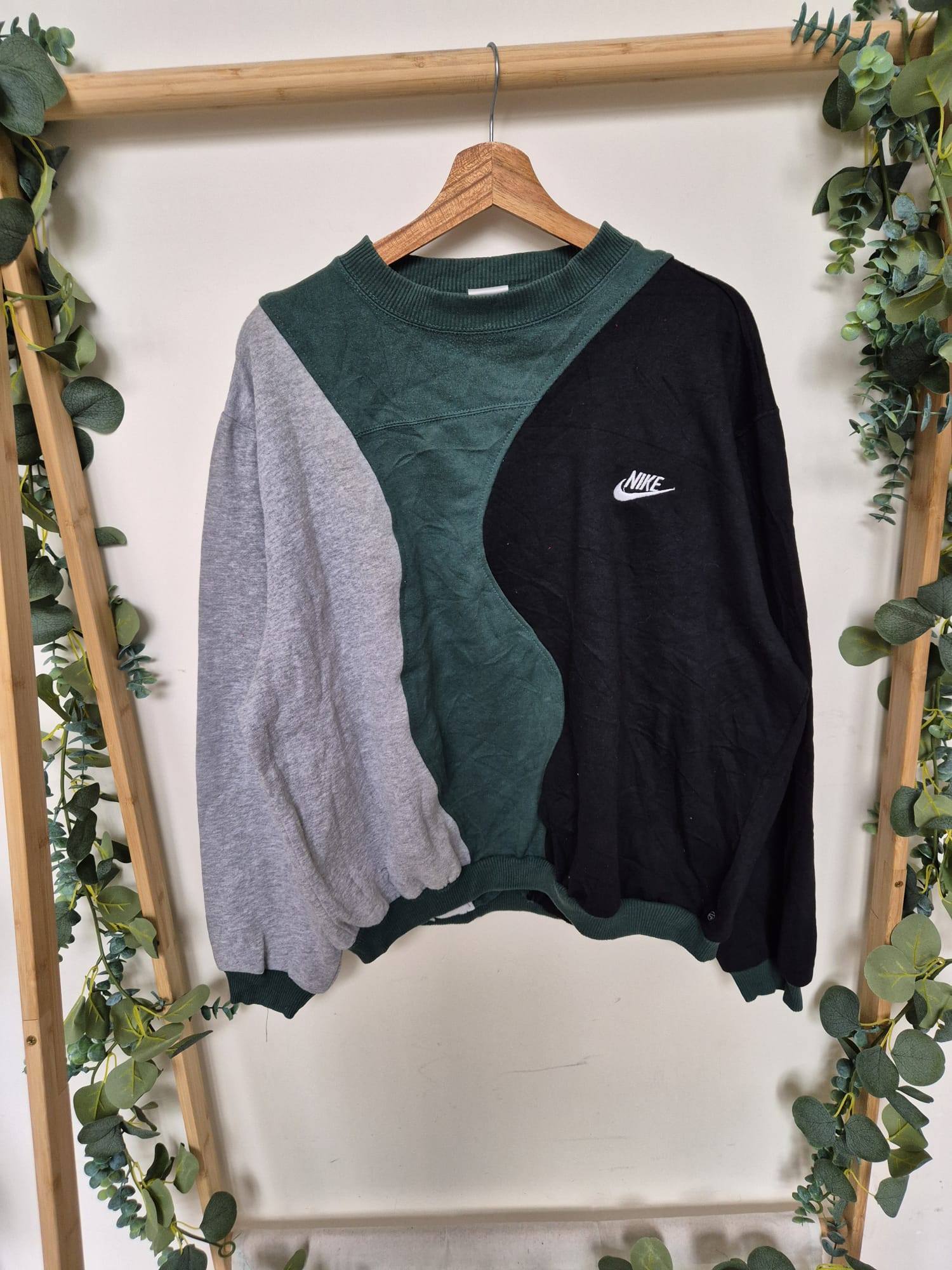 Upcycle 3 Pannel Nike Sweatshirt