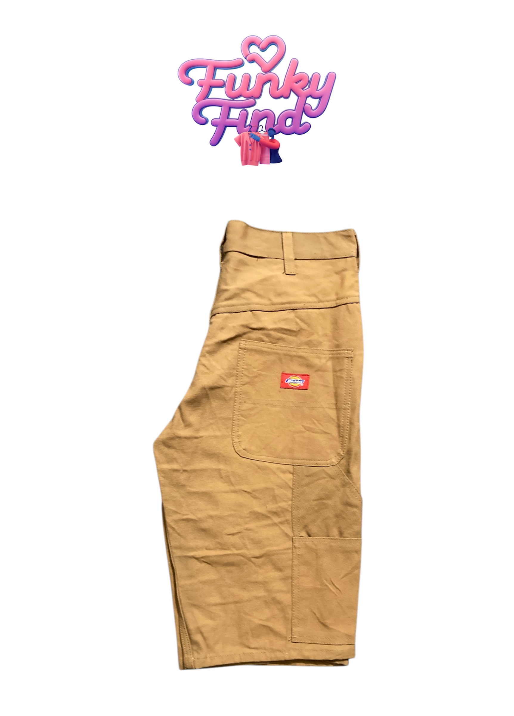 Upcycle Dickies Carpenter Canvas Shorts