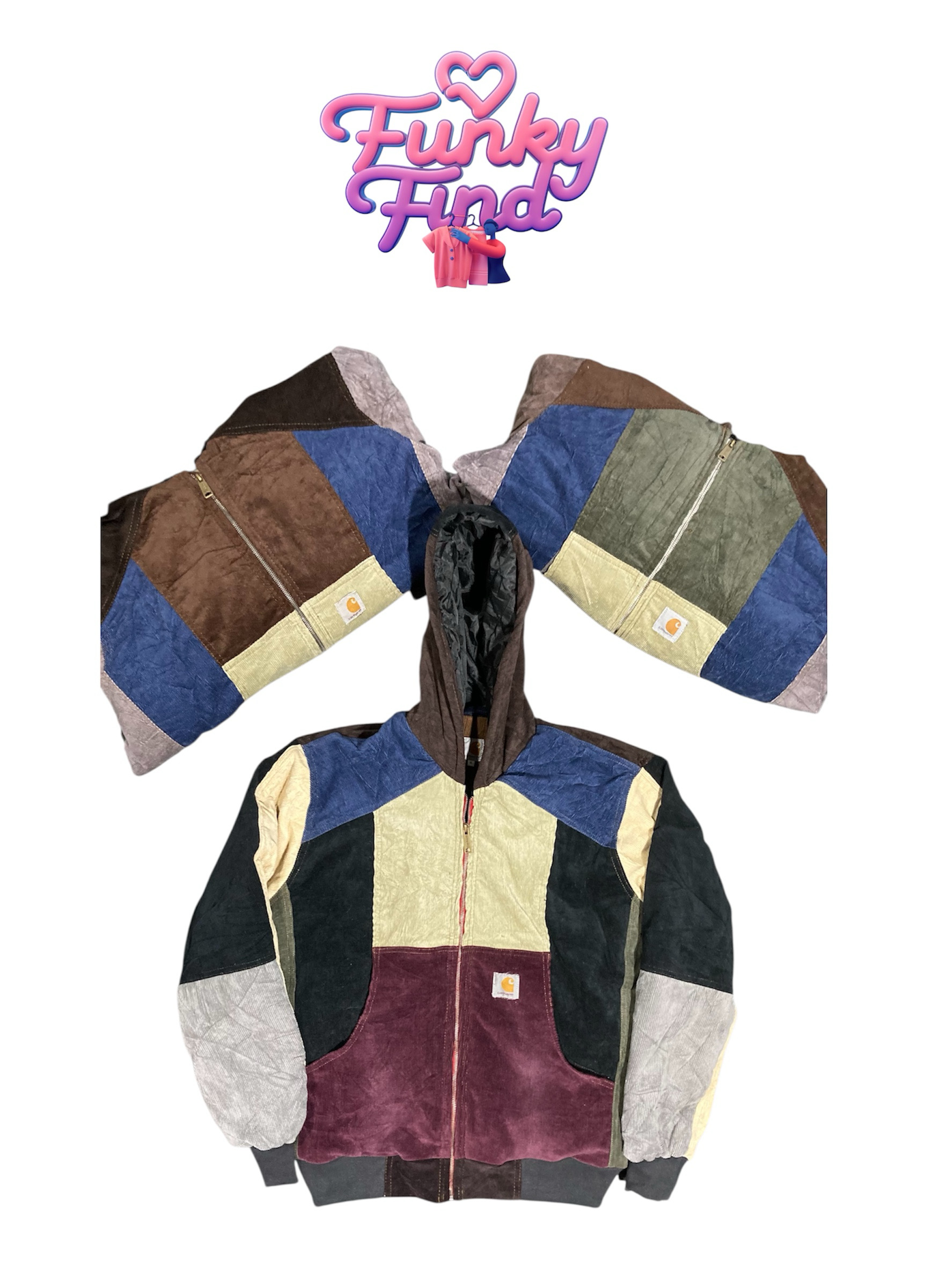 Upcycle Carhartt Corduroy Hoodie