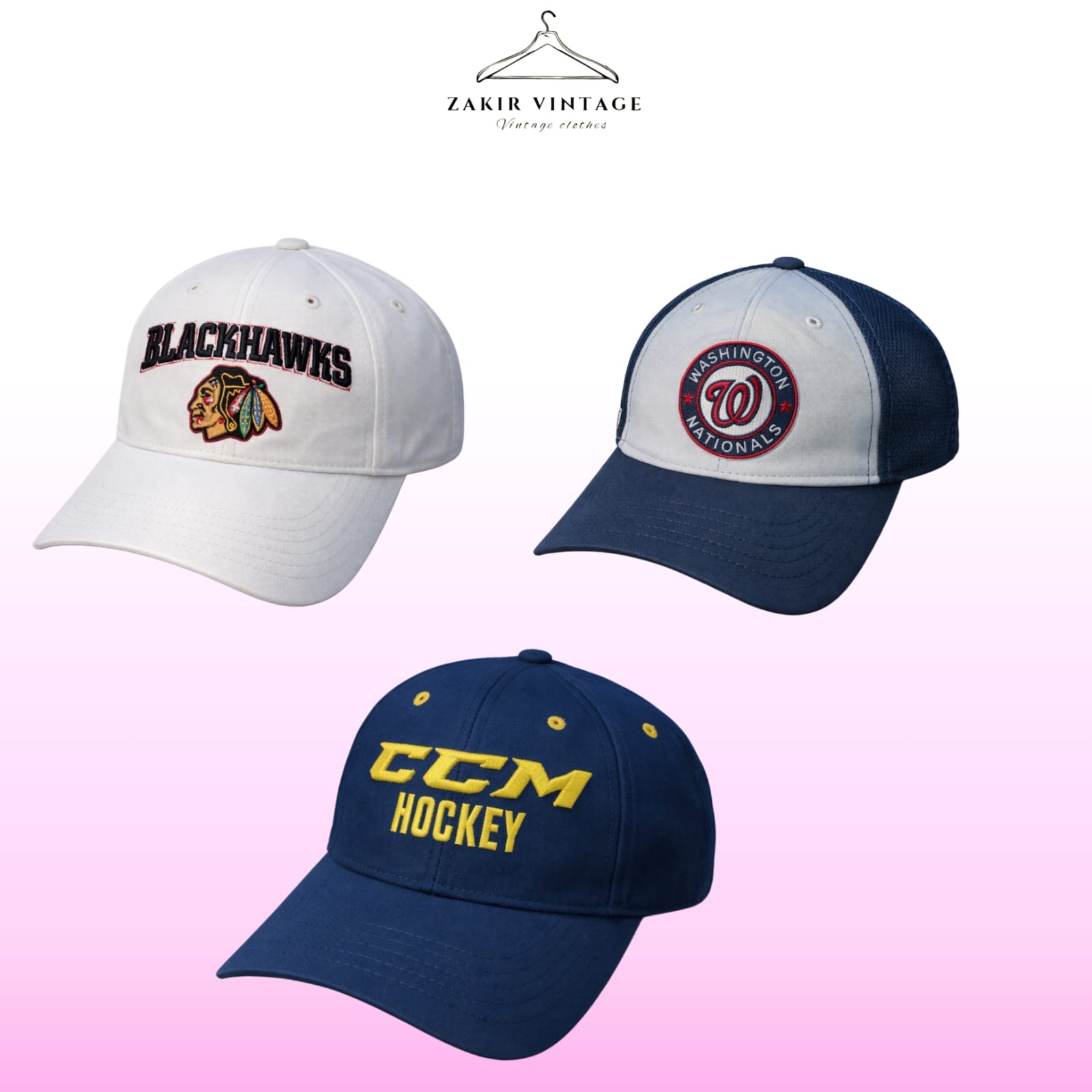 NFL NHL NBA CCM Caps
