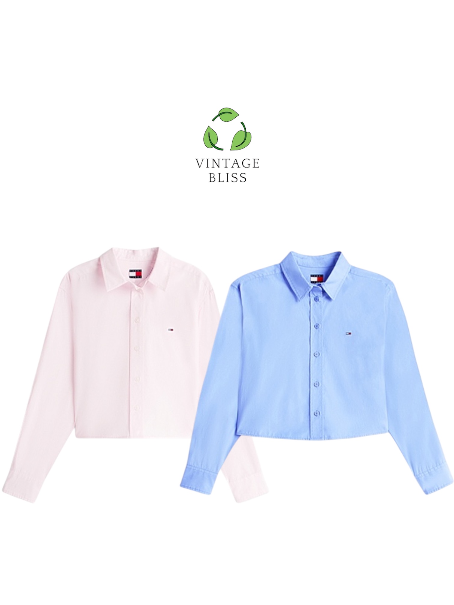 🔥 Top corto Tommy Hilfiger riciclato