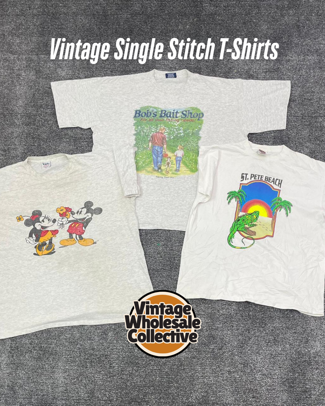 Vintage Single-Stitch T-Shirts - (08/02)